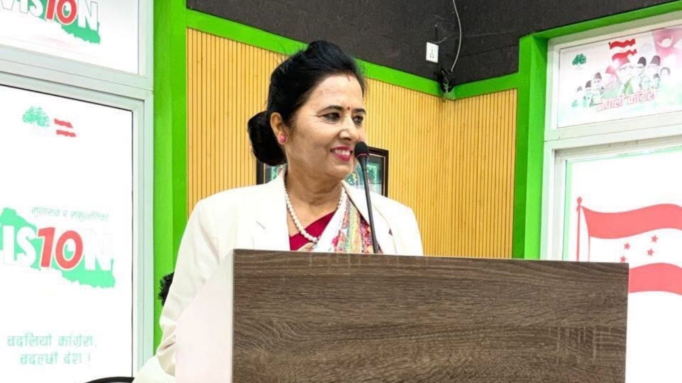 कांग्रेसलाई ‘बिग टेन्ट’ पार्टी बनाउनु पर्छ : सहमहान्त्री डिला संग्रौला