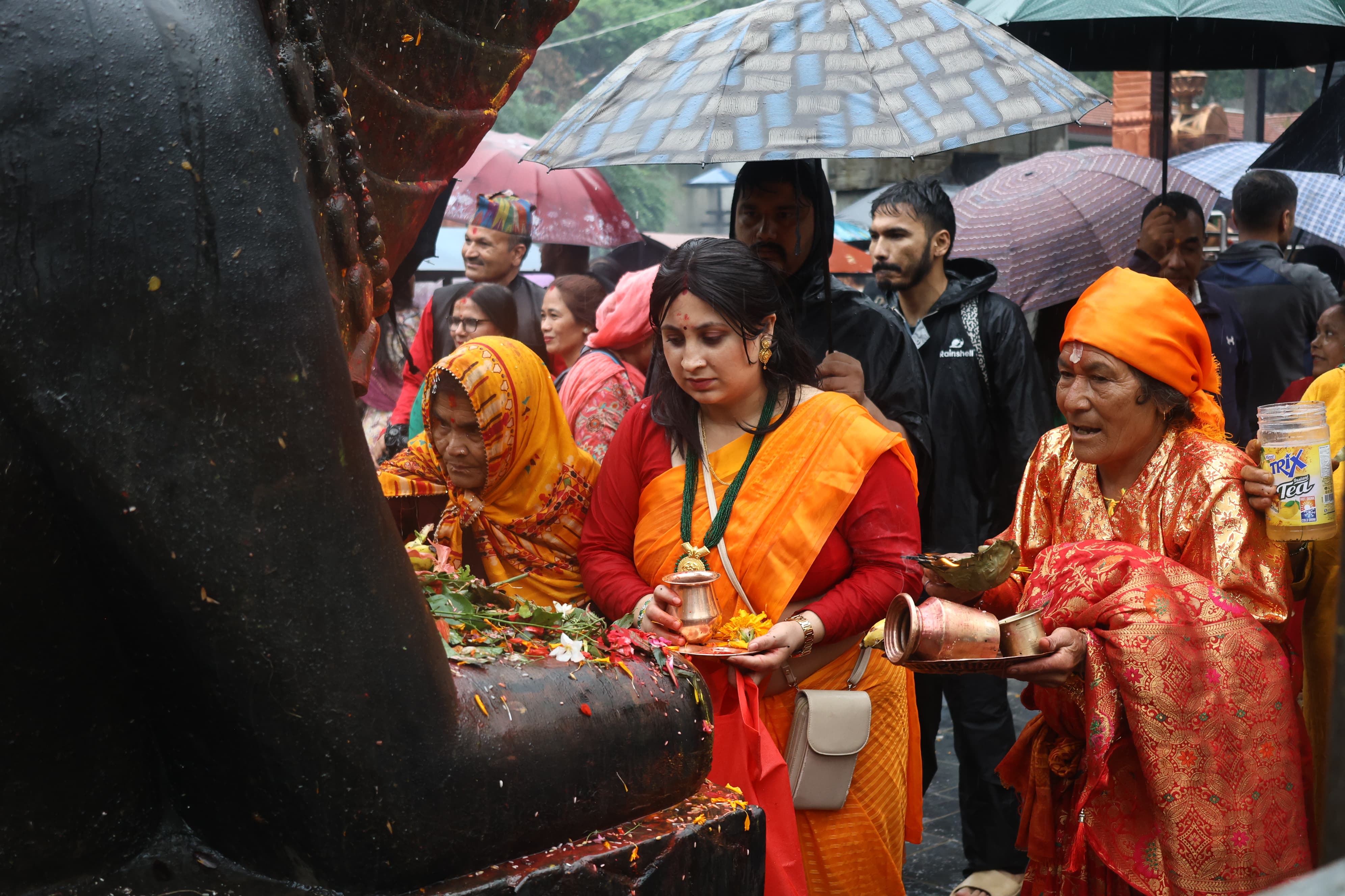 साउनको दोस्रो सोमबार: डोलेश्वर मन्दिरमा भक्तजनको घुइँचो (तस्वीरहरू)