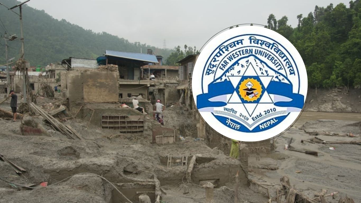 भोटेकोसी बाढीपीडितका लागि सुदूरपश्चिम विश्वविद्यालयले ८८ लाख रुपैयाँ दिने