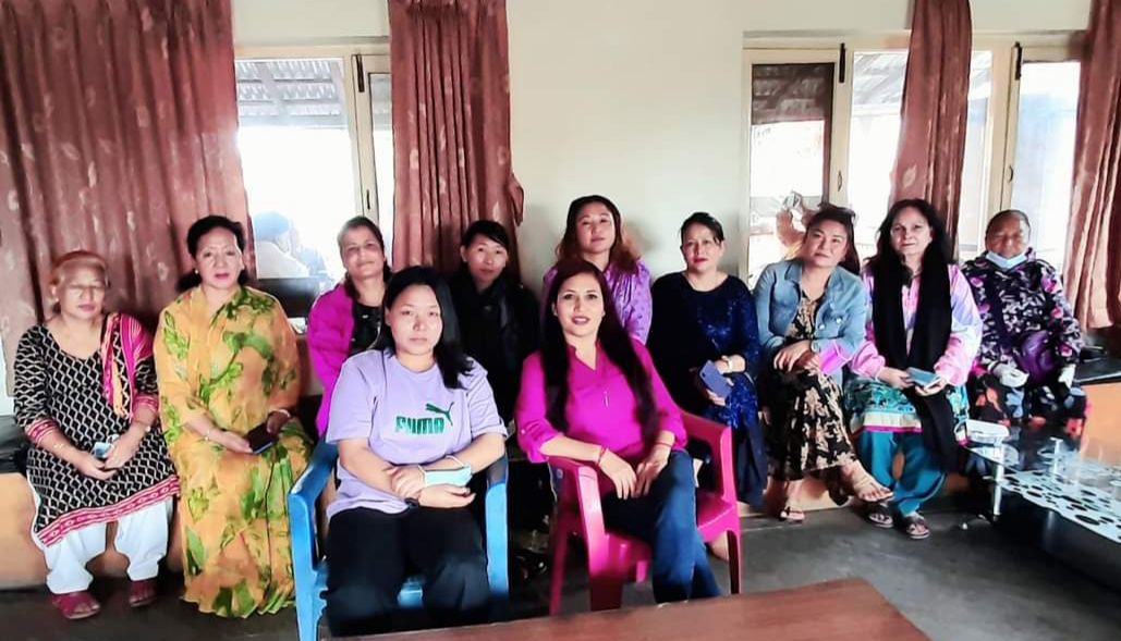 राप्रपाकाे महिला संगठनले तीजको दर खाने कार्यक्रमको साटो मिर्गौला पीडितलाई सहयोग गर्ने