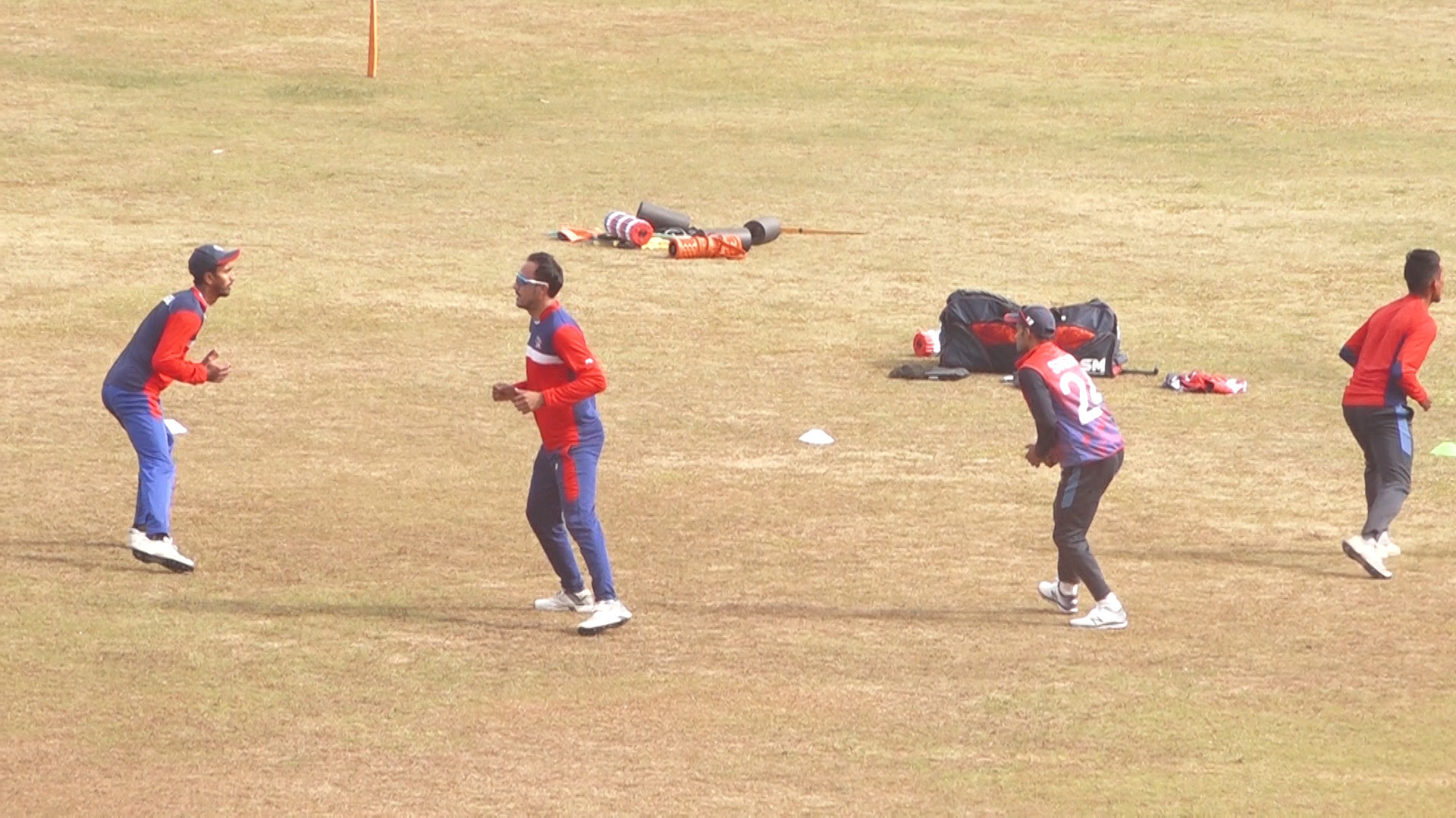 नेपाली क्रिकेट टिम ९ महिनापछि प्रशिक्षणमा (फोटो फिचर)