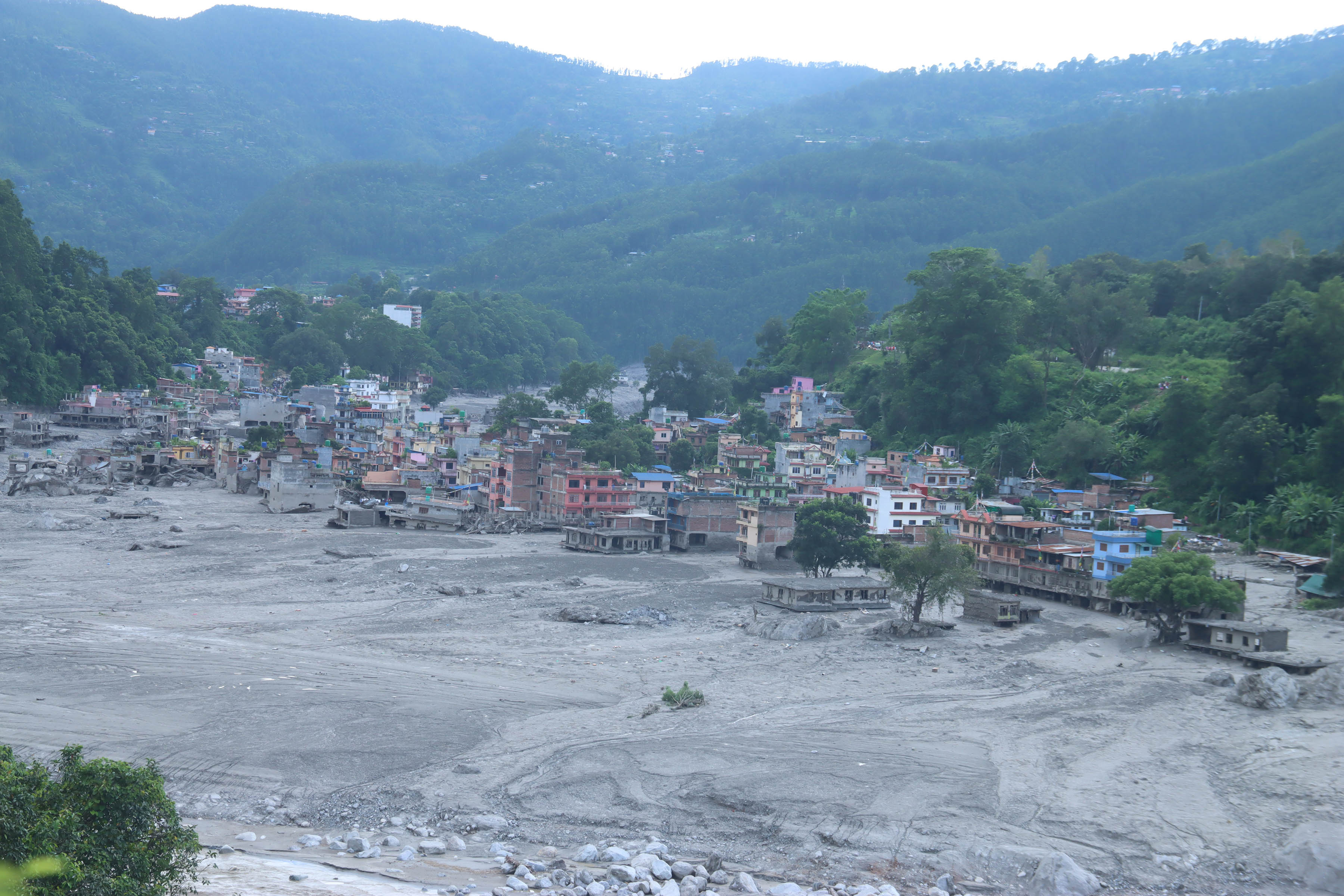 भोटेकोसी बाढी: जुम्लाका २० जना सम्पर्कमा आए