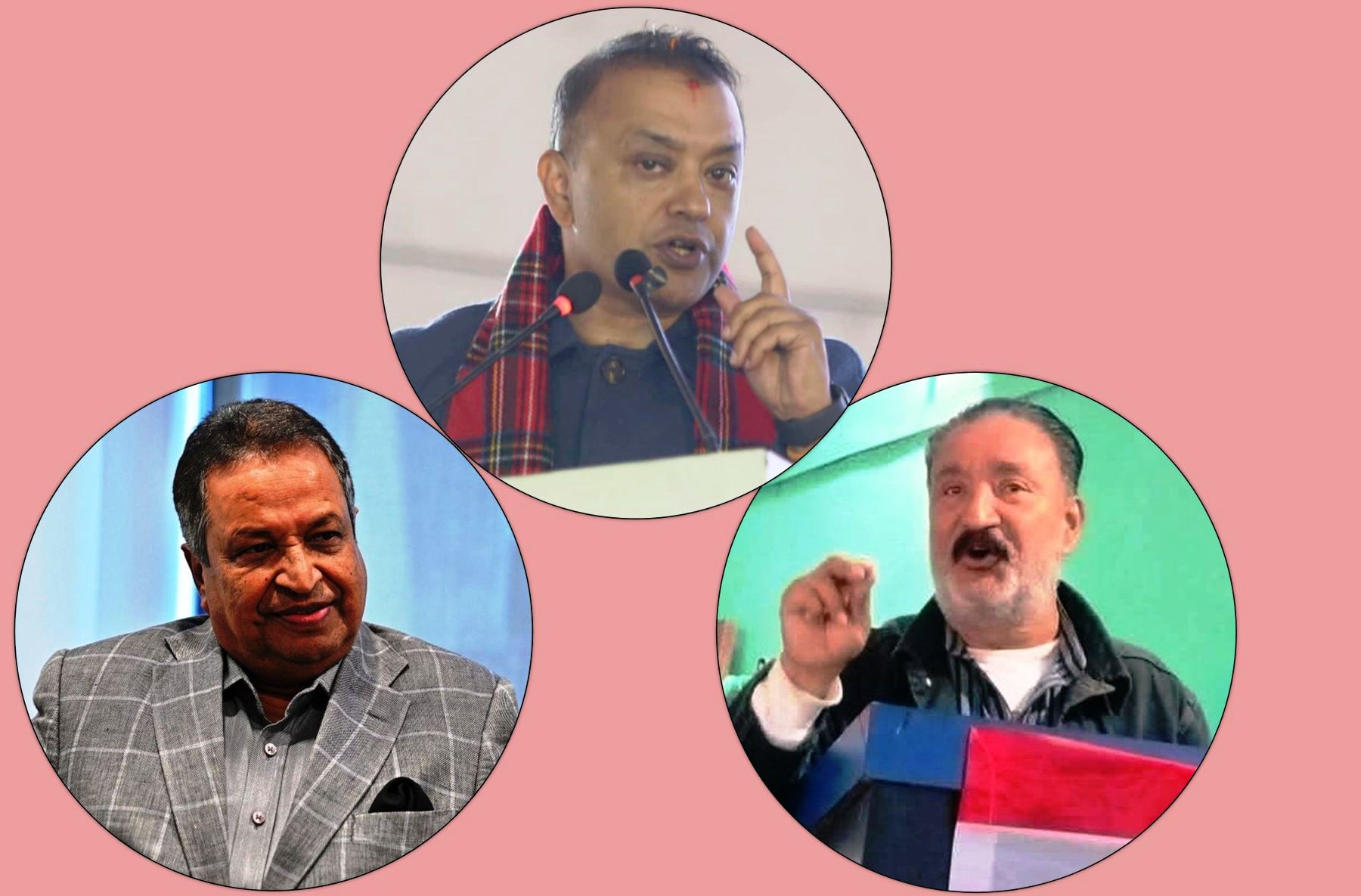 यी हुन् कांग्रेसबाट निर्वाचन क्षेत्र बदल्ने तीन उम्मेदवार