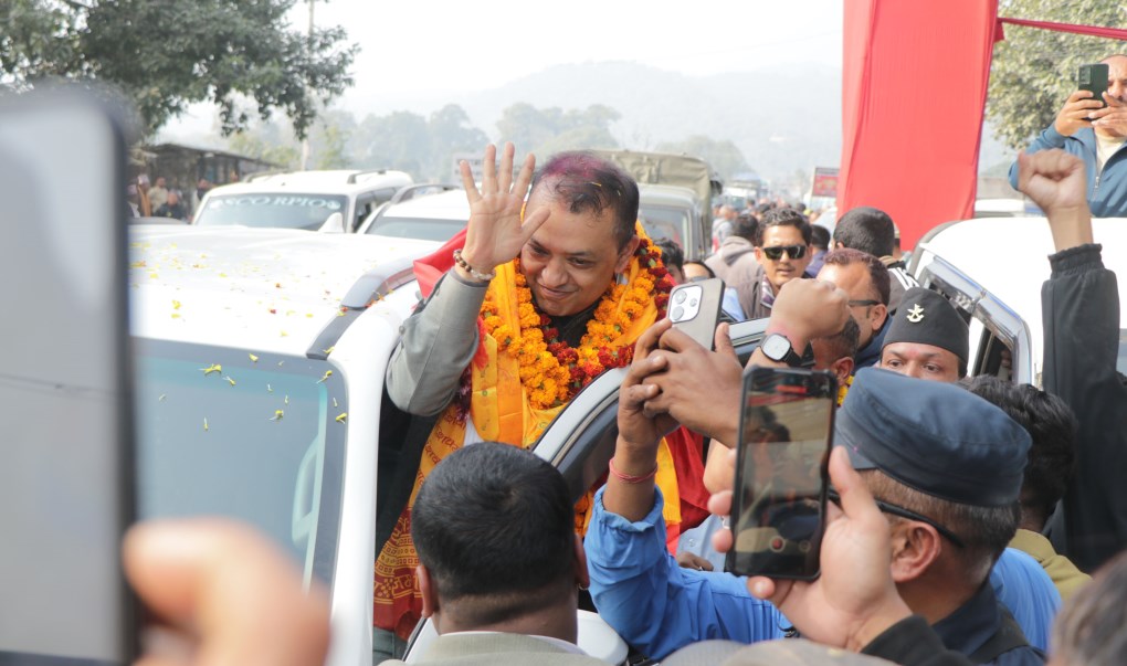 सर्लाही-४ मा आएको छु, आजदेखि तपाईंको भएको छु : गगन थापा