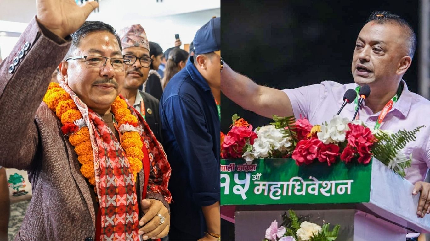 गगनविरुद्ध सभापतिमा उम्मेदवारी दिएका श्यामकृष्ण को हुन् ?