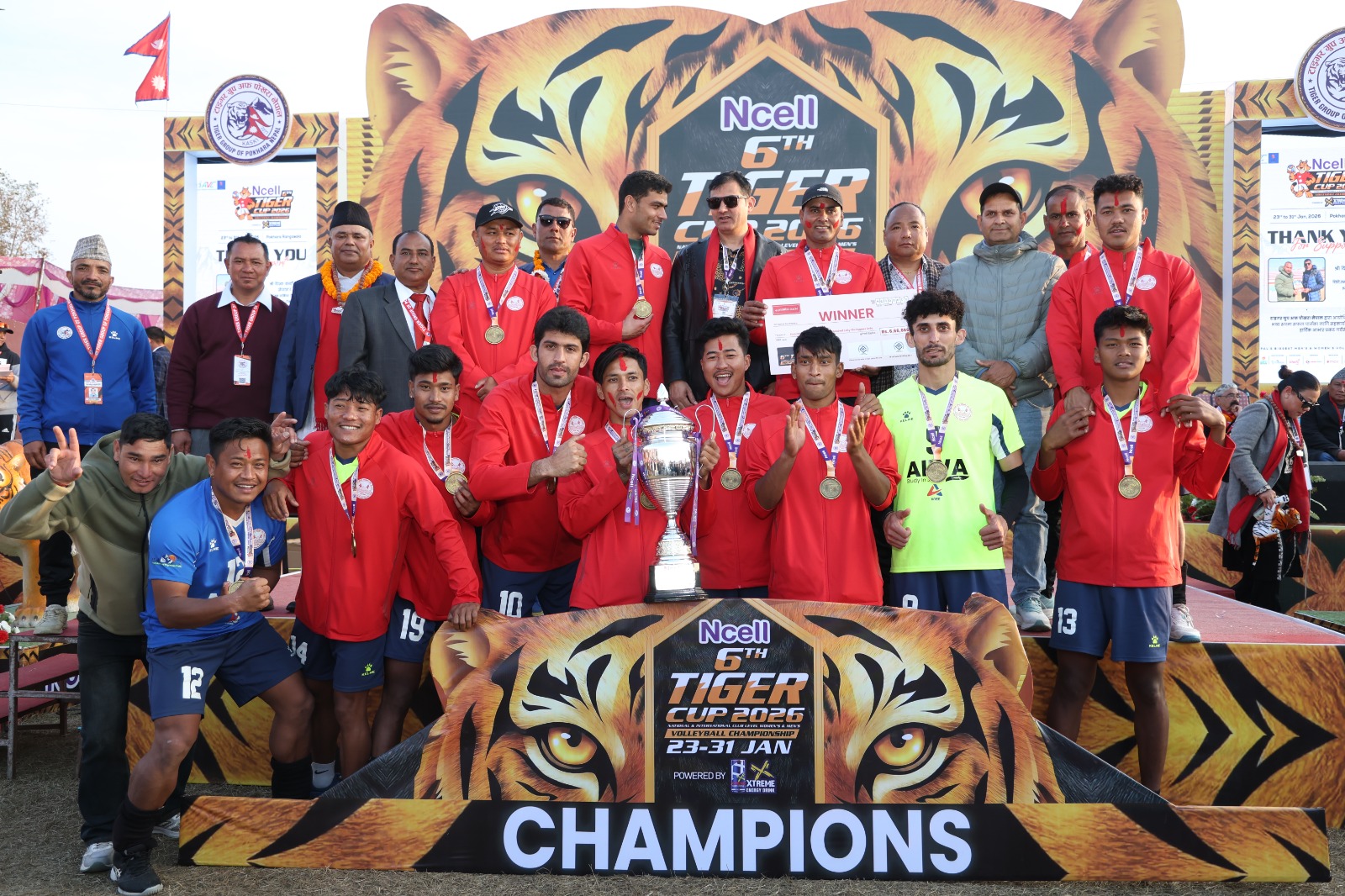 टाइगर कप : गण्डकीले गर्‍याे उपाधि रक्षा