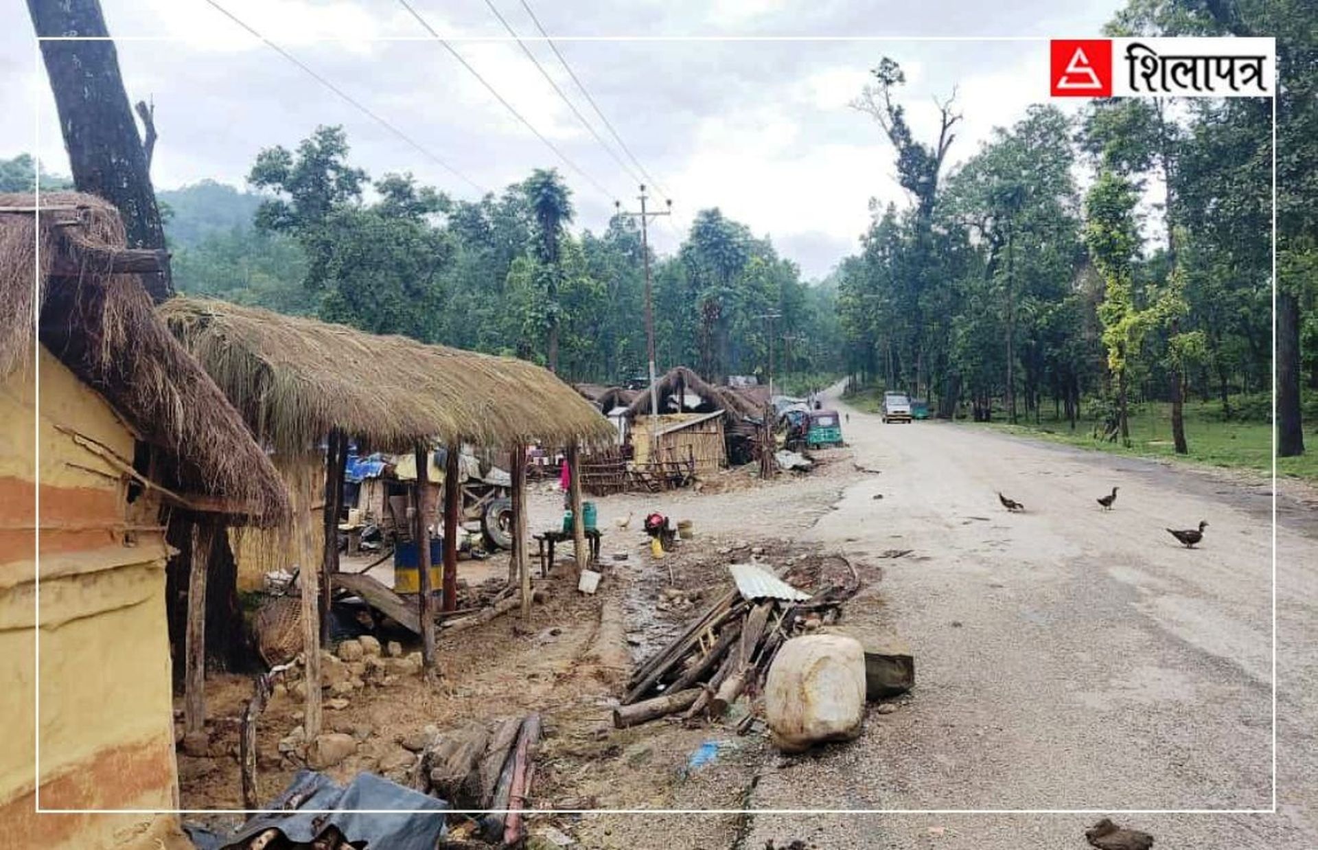 ११ वर्षपछि गिरिघाटका बाढीपीडितले खोजे अस्थायी शिविरको विकल्प