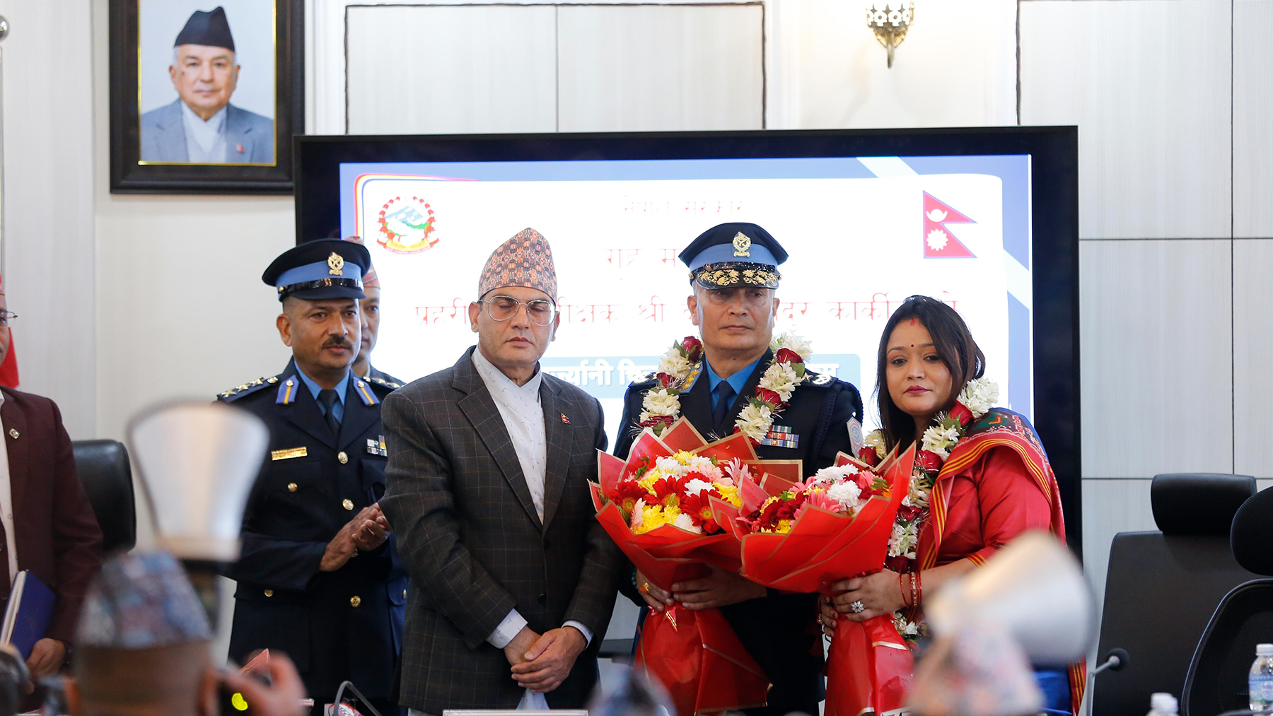 आईजीपी कार्कीले सम्हाले नेपाल प्रहरीको कमान्ड (तस्वीरहरू)