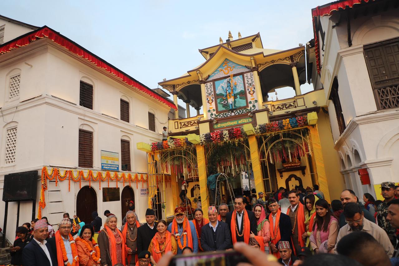 भारतीय सेनाका पूर्वस्थलसेनाध्यक्षहरूद्वारा पशुपति दर्शन (तस्वीरहरू)