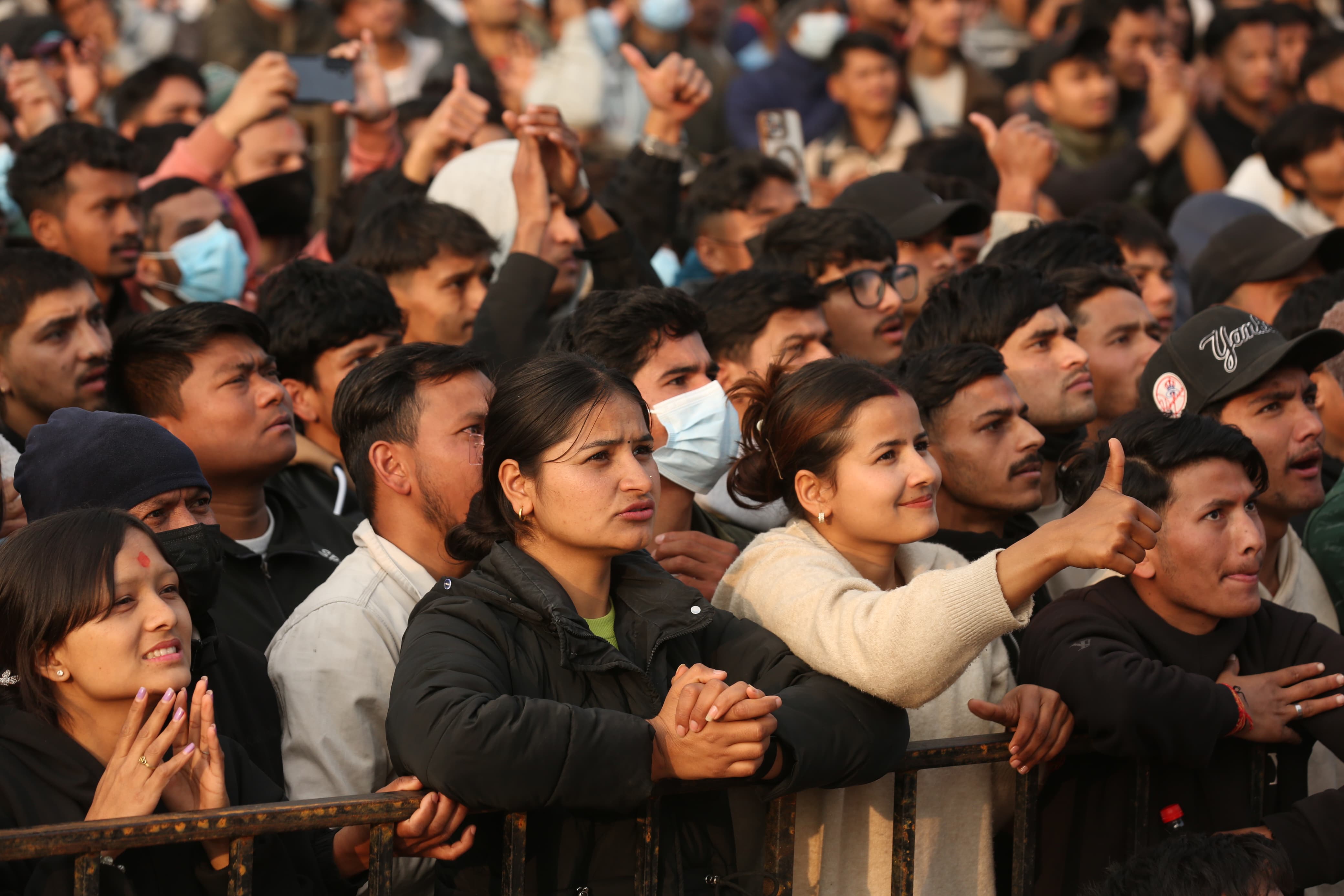 काठमाडौंमा विश्वकप क्रिकेटको रौनक [तस्वीरहरू]