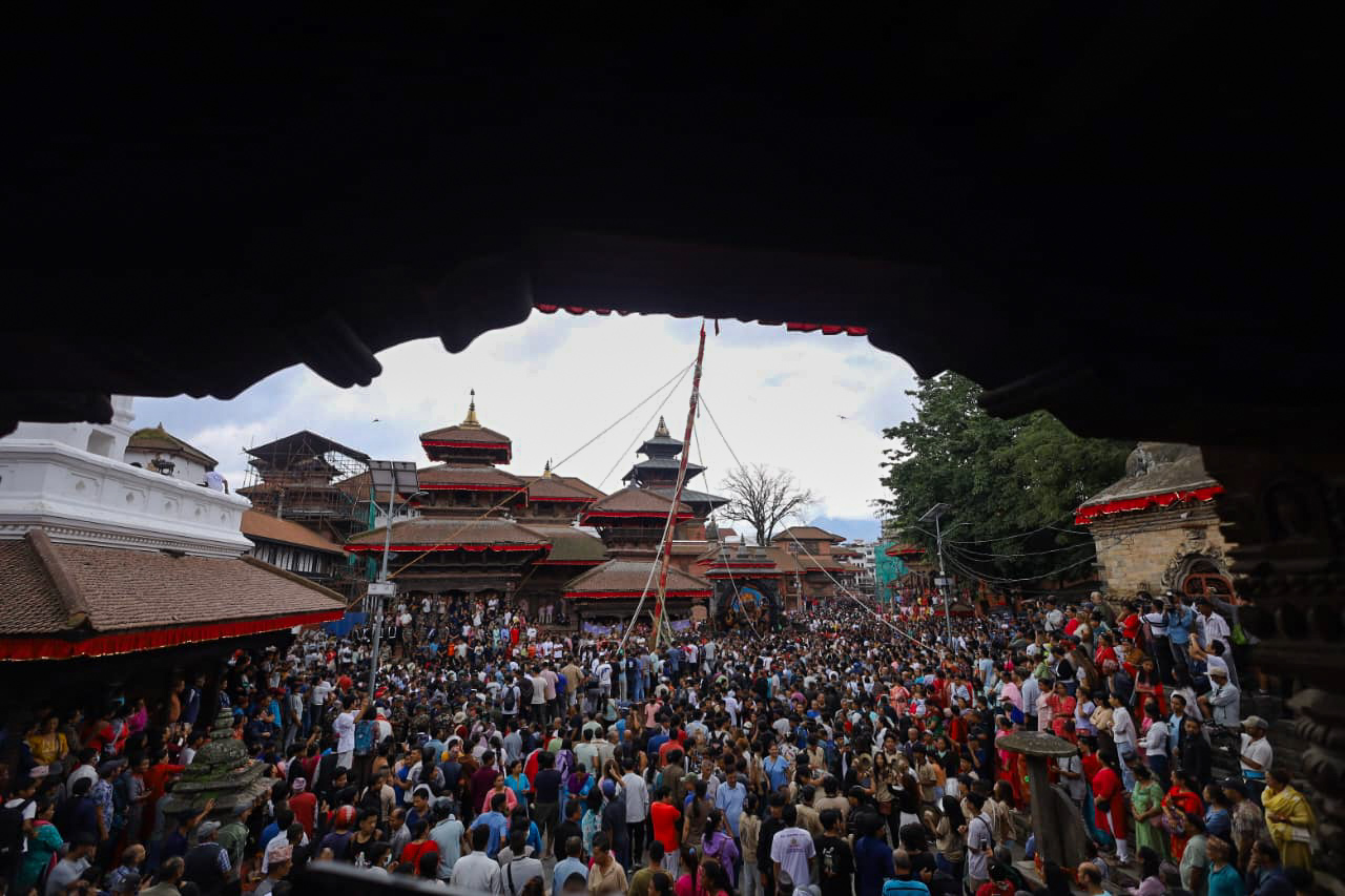 काठमाडौं उपत्यकामा इन्द्रजात्रा सुरू (तस्वीरहरू)