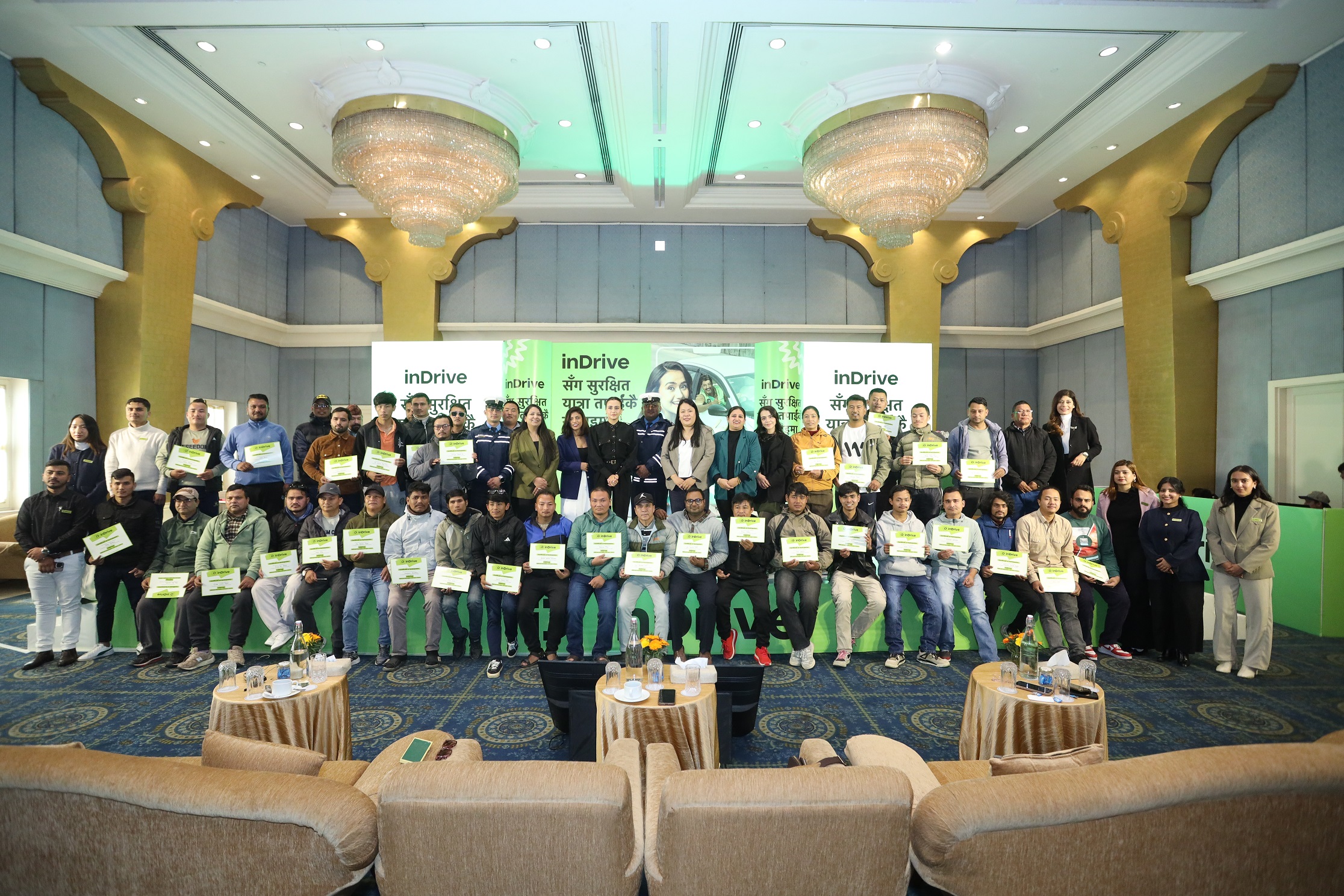 इनड्राइभद्वारा ड्राइभर पार्टनर्सका लागि सुरक्षा तालिम सम्पन्न