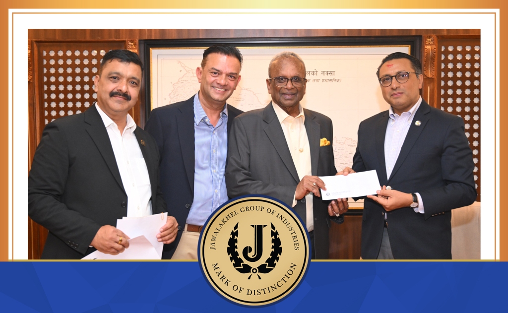 जावलाखेल ग्रुप अफ इन्डस्ट्रिजद्वारा प्रधानमन्त्री राहत कोषमा ३ करोड सहयोग
