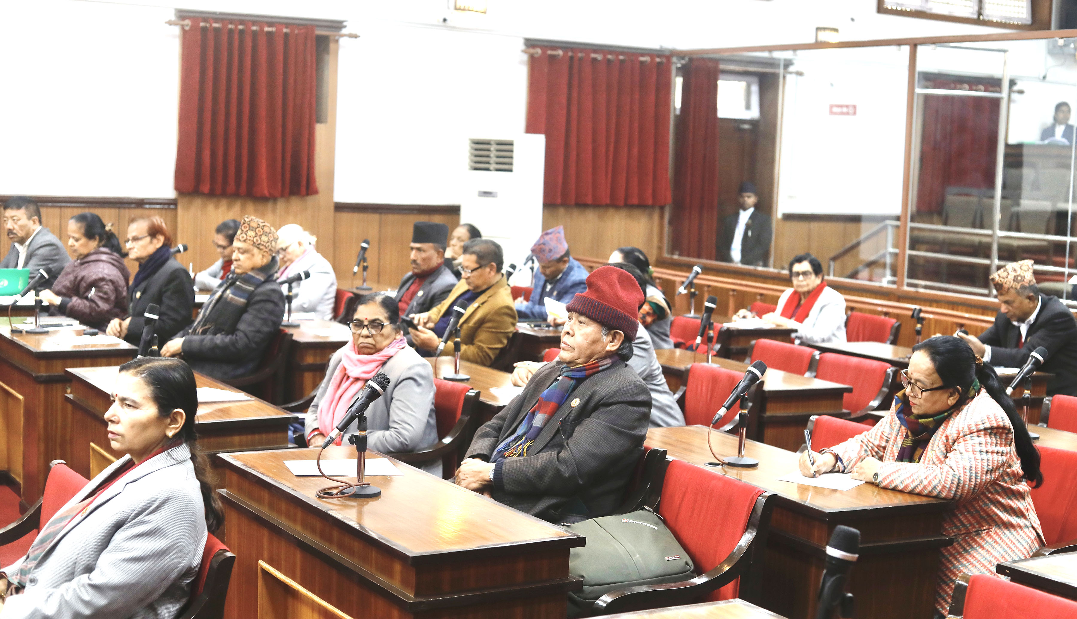 राष्ट्रियसभाका सदस्यले गराए समसामयिक विषयमा सरकारको ध्यानाकर्षण