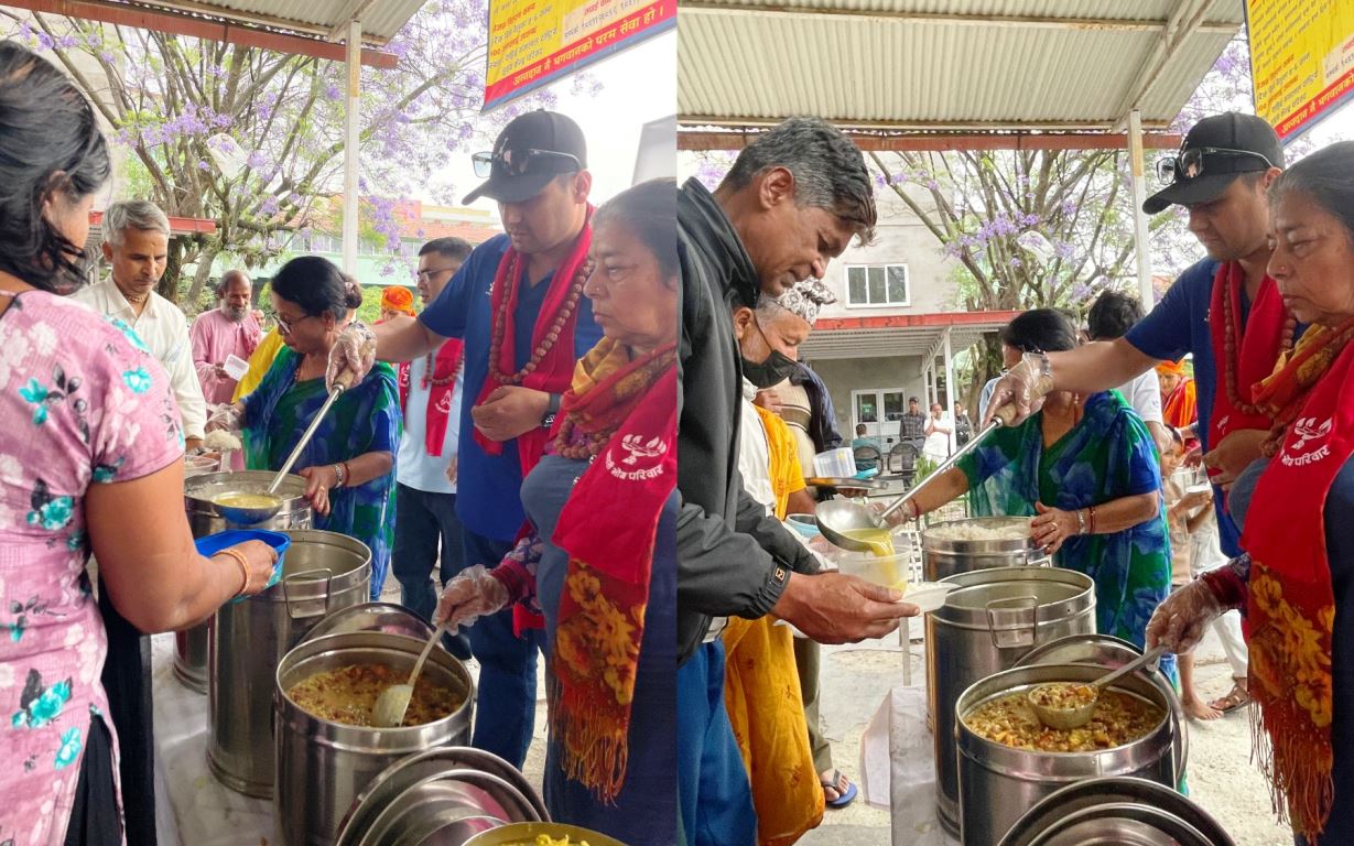 कामना सेवा विकास बैंकले गर्‍यो शहीद गंगालाल राष्ट्रिय हृदय केन्द्रमा निःशुल्क भोजन कार्यक्रम