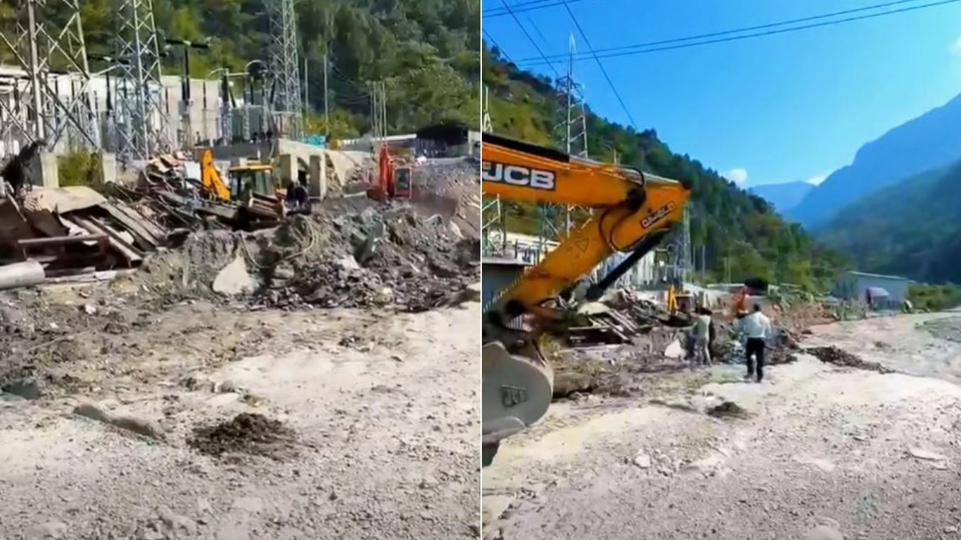 बाढीले क्षतिग्रस्त बेनी–तातोपानी सडकमा फेरि ट्रयाक खोलिँदै