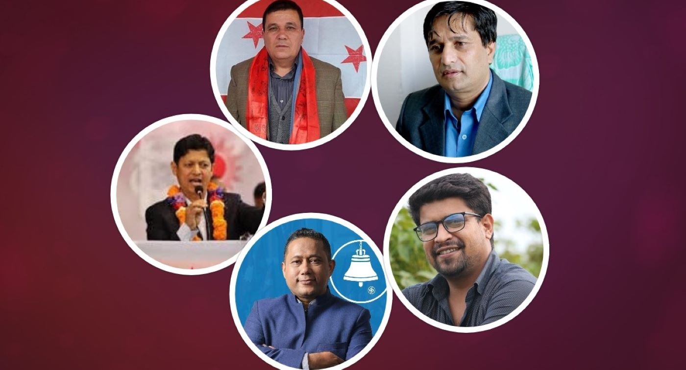 सस्पेन्स रुचाउने काठमाडौं– ६ : रास्वपाको यात्रा रोक्न कांग्रेस र एमालेका काँठे उम्मेदवार