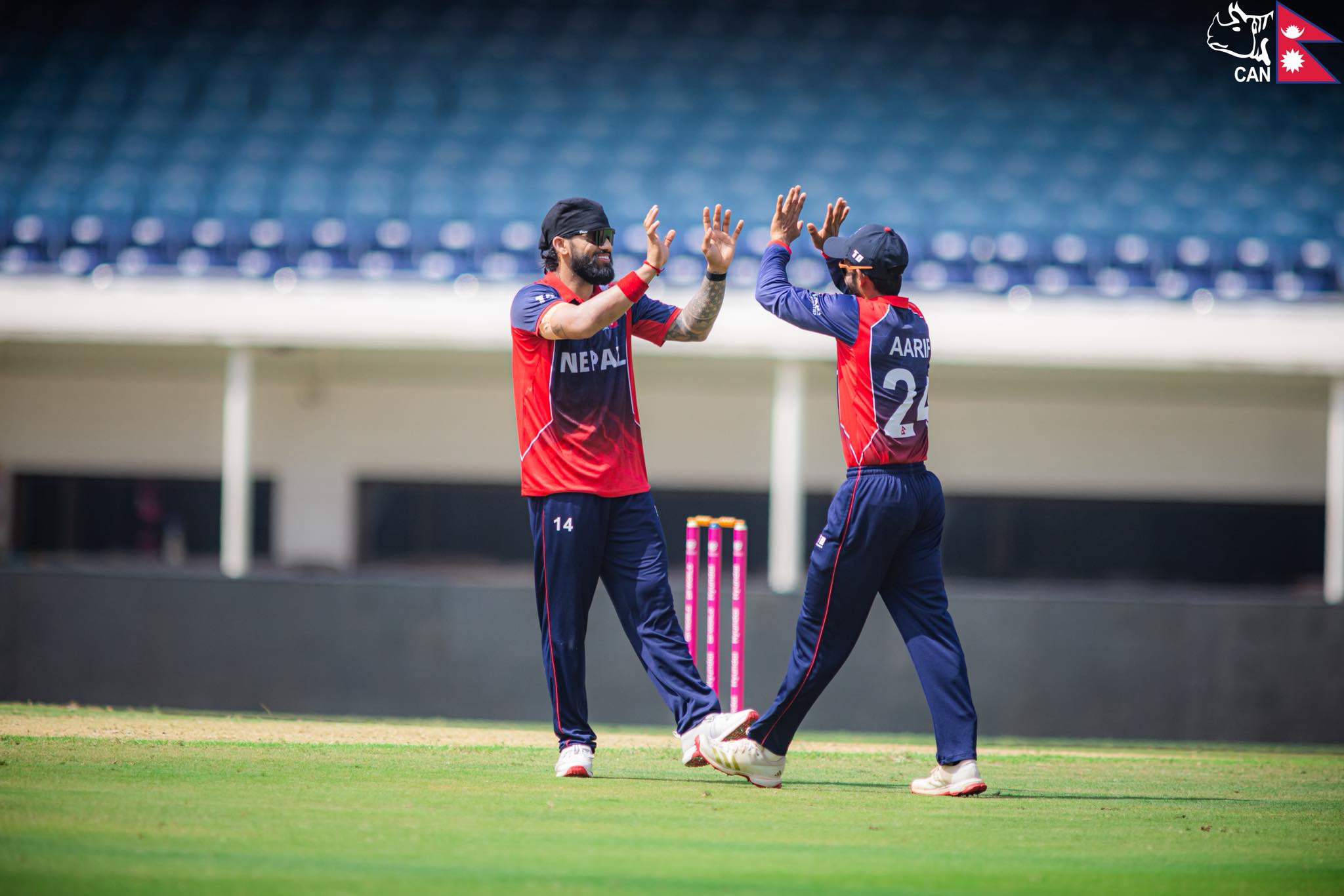 क्यानडाले दियो नेपाललाई १६२ रनको लक्ष्य
