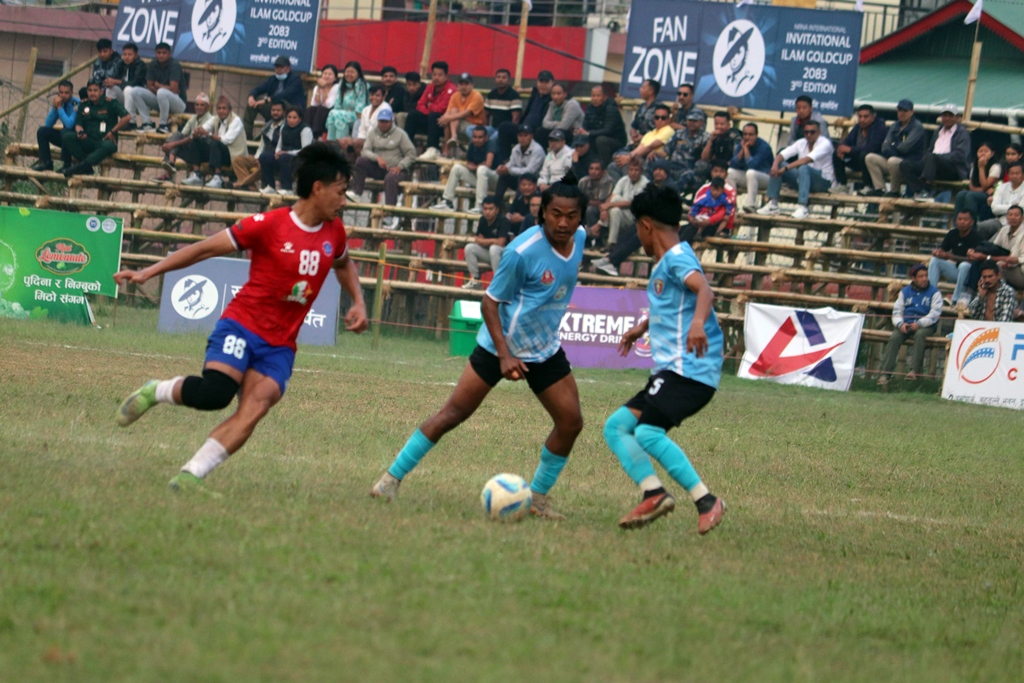 मच्छिन्द्र क्लब इलाम गोल्डकप फुटबलको फाइनलमा प्रवेश