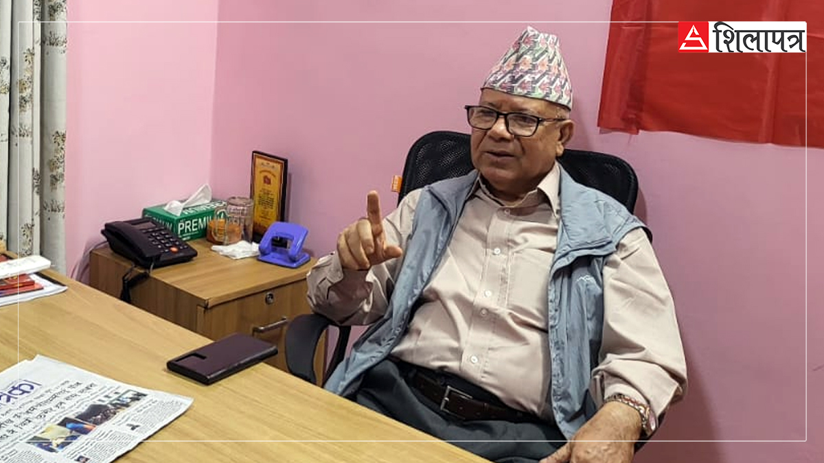 माधव नेपाललाई प्रश्न- झलनाथ खनाललाई भेटेरै पार्टी छोड्‌न भन्नुभएको हो ?