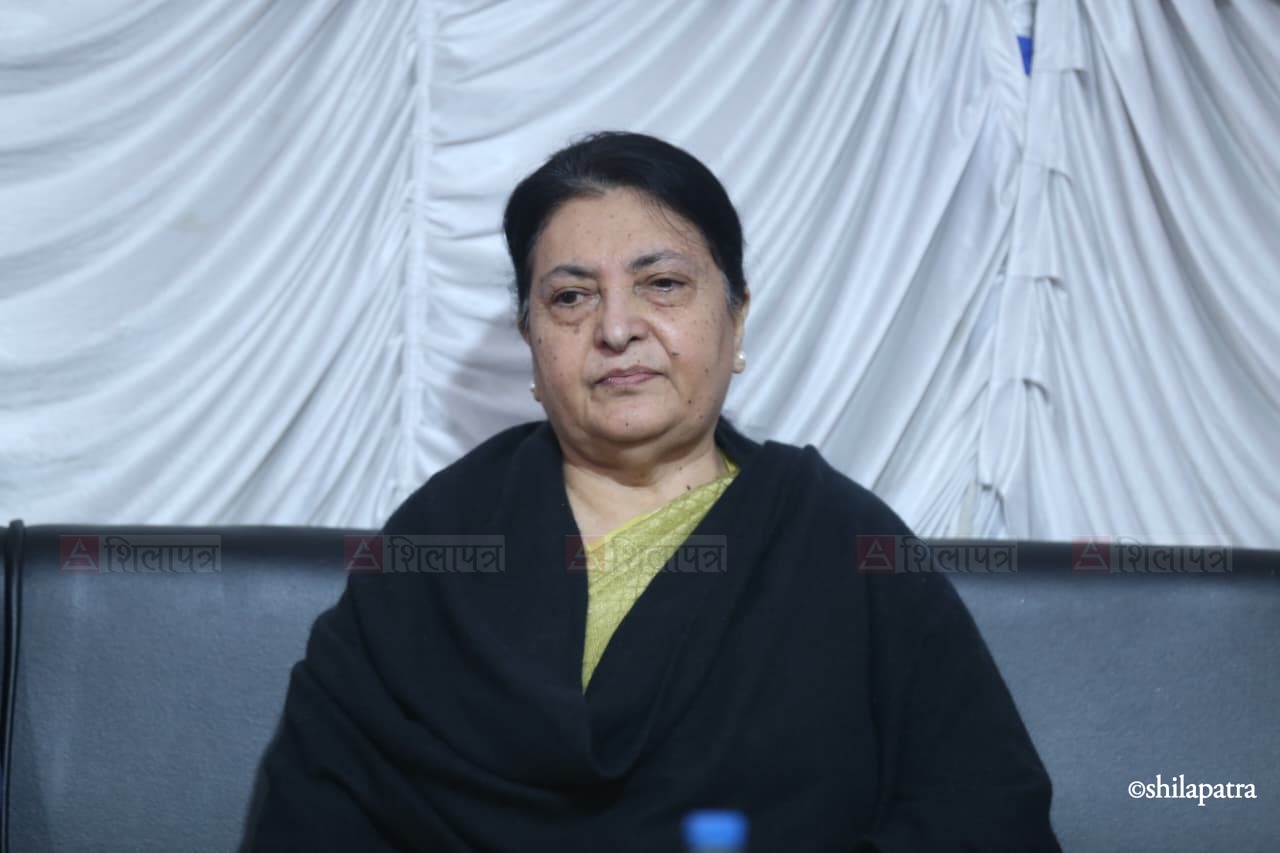 सुशासनलाई सुदृढ बनाउन अग्रजहरूको आदर्शलाई आत्मसात् गर्नुपर्छः पूर्वराष्ट्रपति भण्डारी