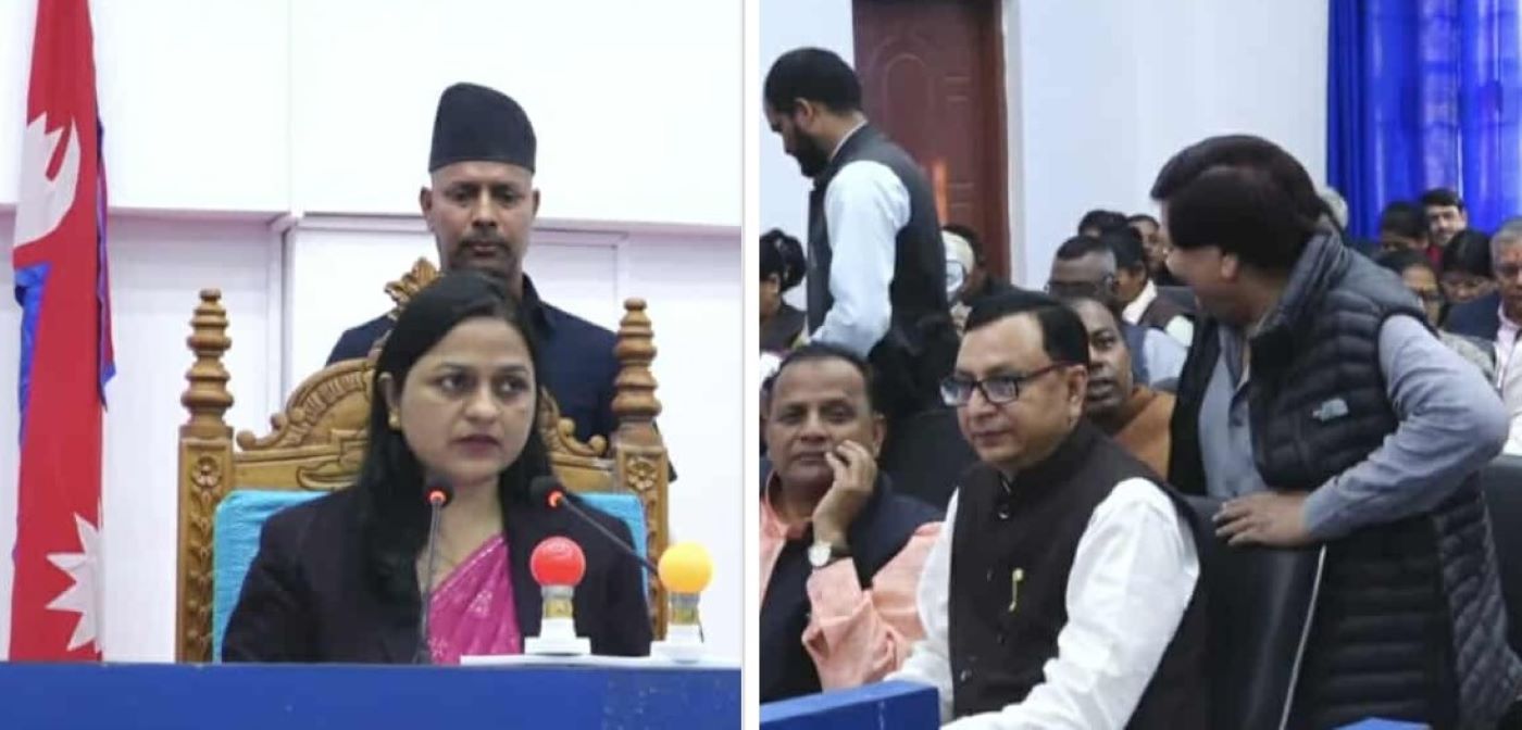 मधेस प्रदेशसभाको बैठक सुरु हुनासाथ स्थगित