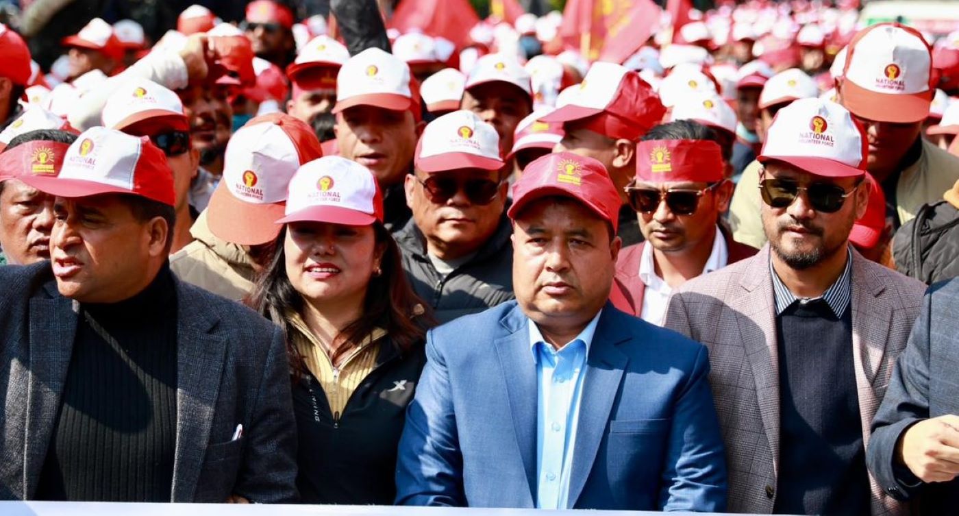 महेश बस्नेतको आपत्तिजनक भाषण– एमाले नेतालाई बयानमा बोलाए १ लाख कार्यकर्ता सिंहदरबार पस्नेछन्