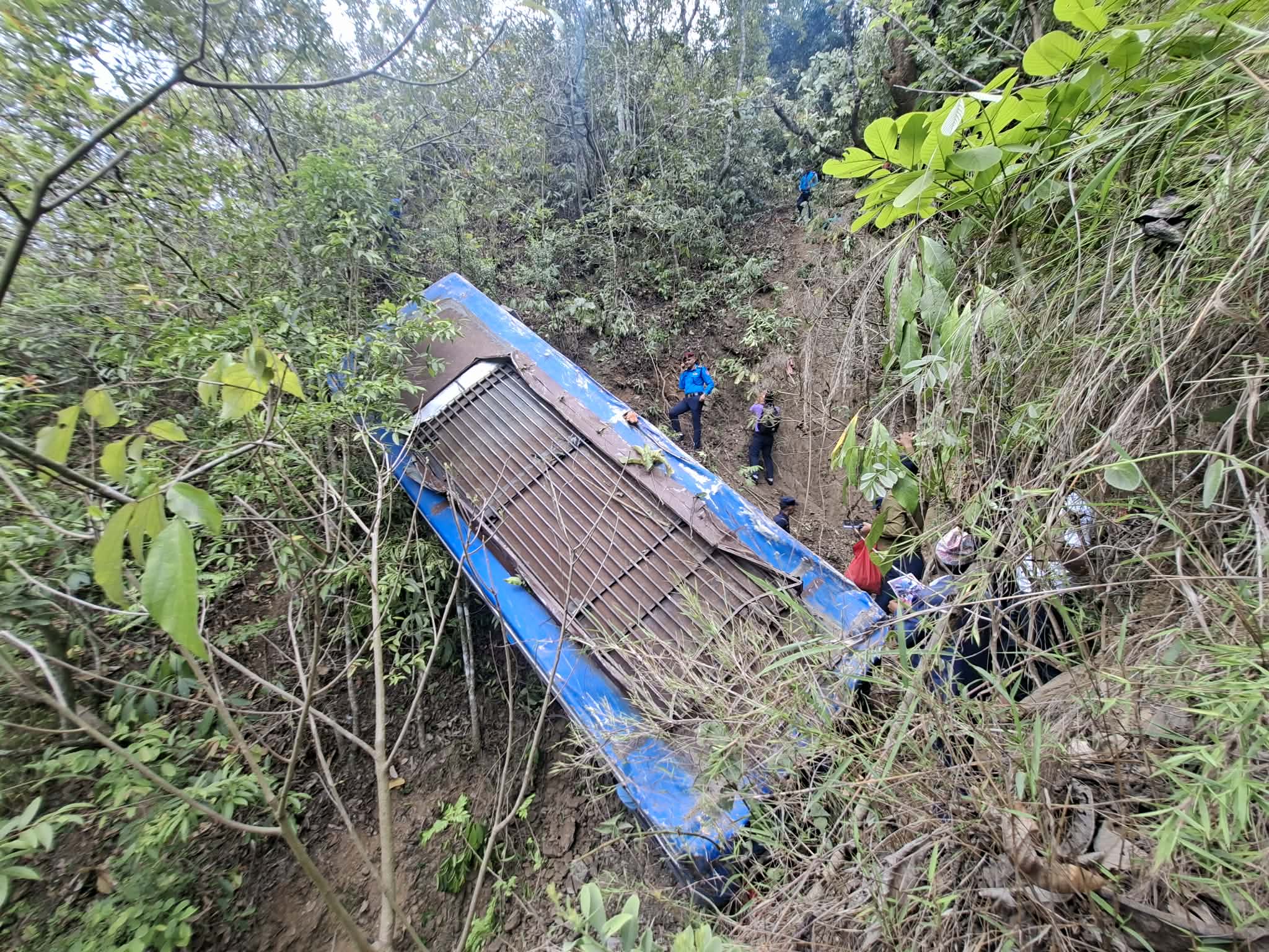 अर्घाखाँची बस दुर्घटना : मृतक र घाइतेको पहिचान खुल्यो