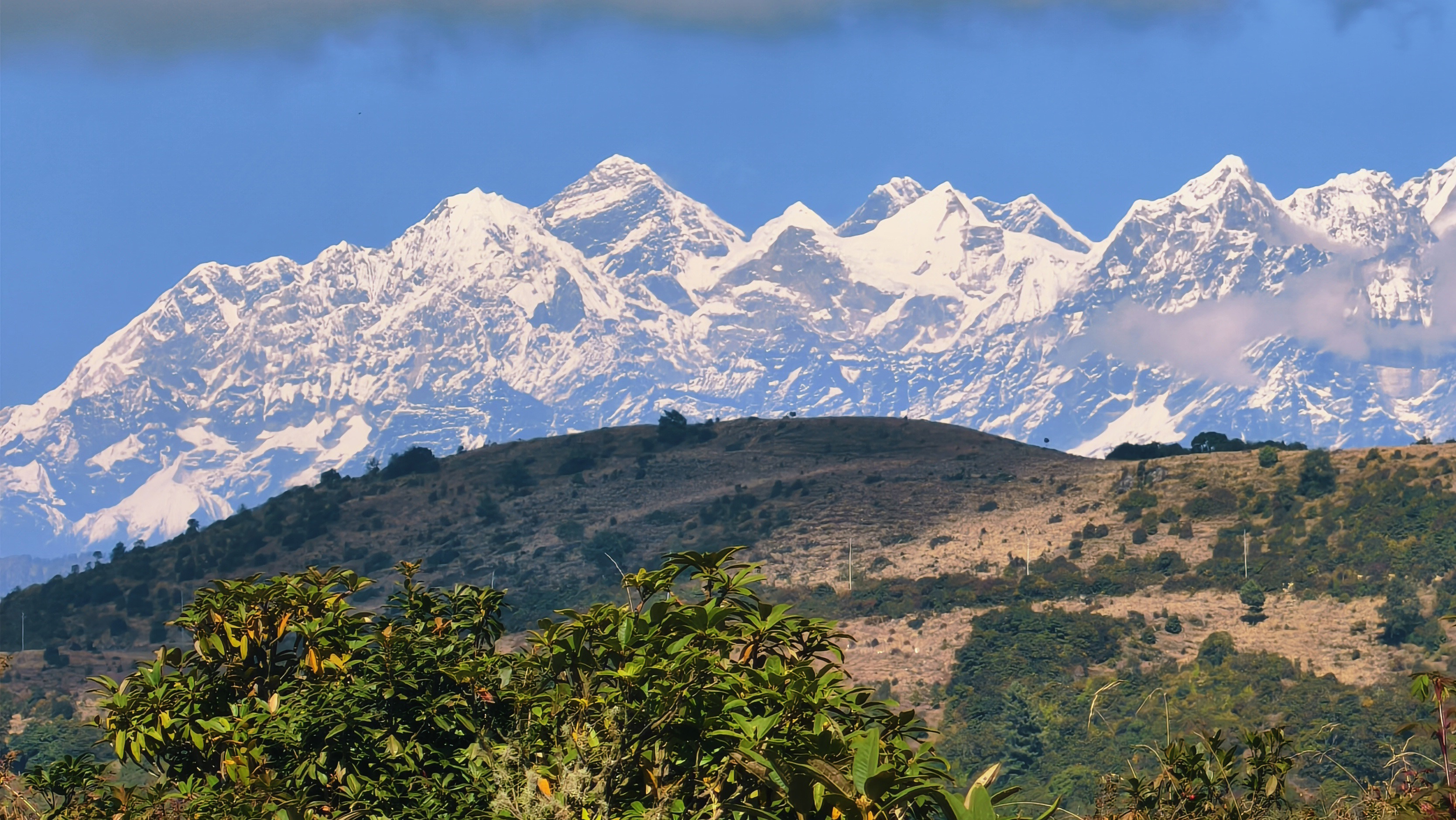 जन्तरधापबाट यस्ताे देखियो सगरमाथाकाे मनमोहक दृश्य (तस्वीरहरू)