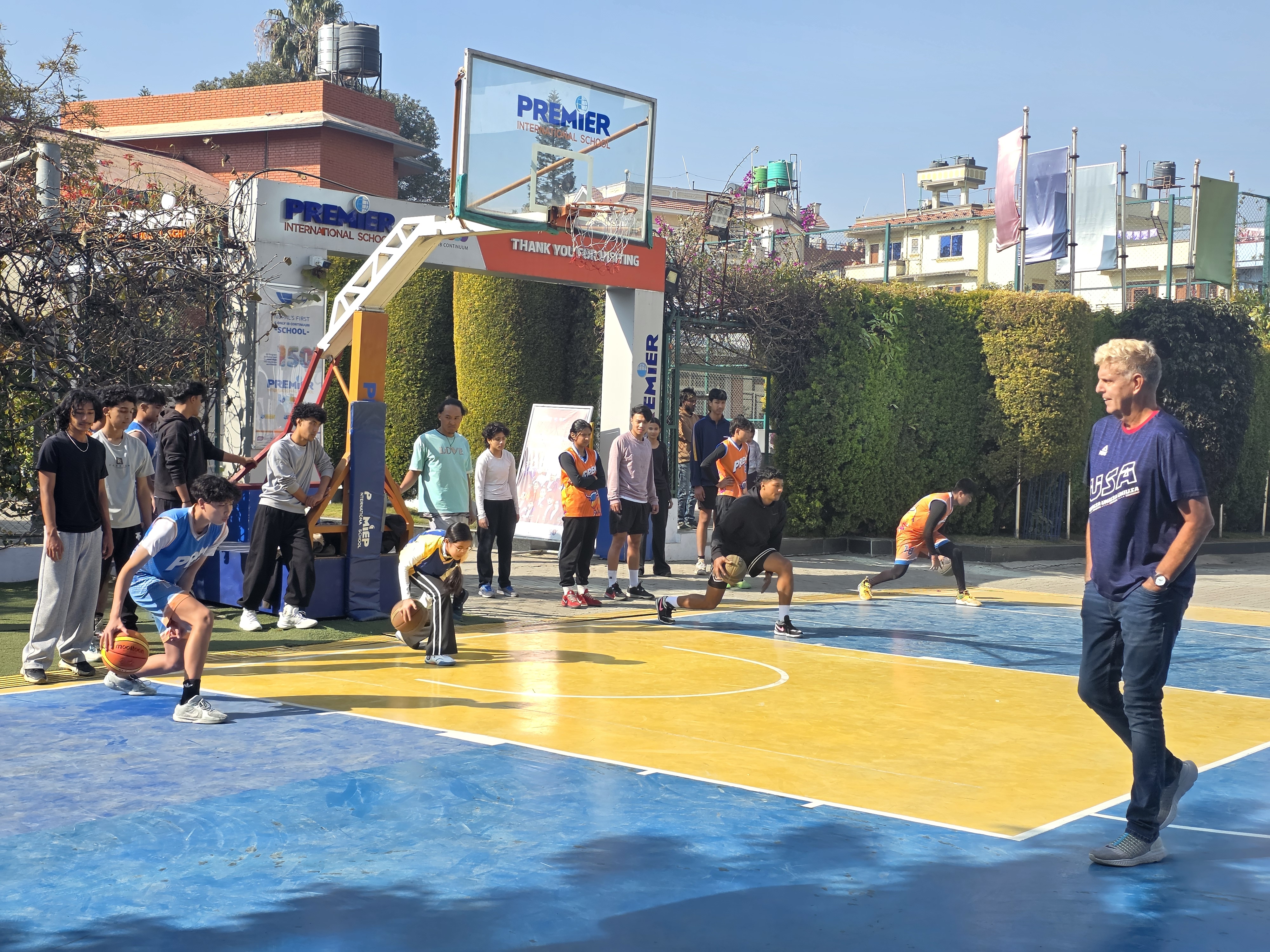 प्रिमियरमा अन्तर्राष्ट्रिय बास्केटबल प्रशिक्षक नेल्स हकिन्सनको विशेष मास्टरक्लास