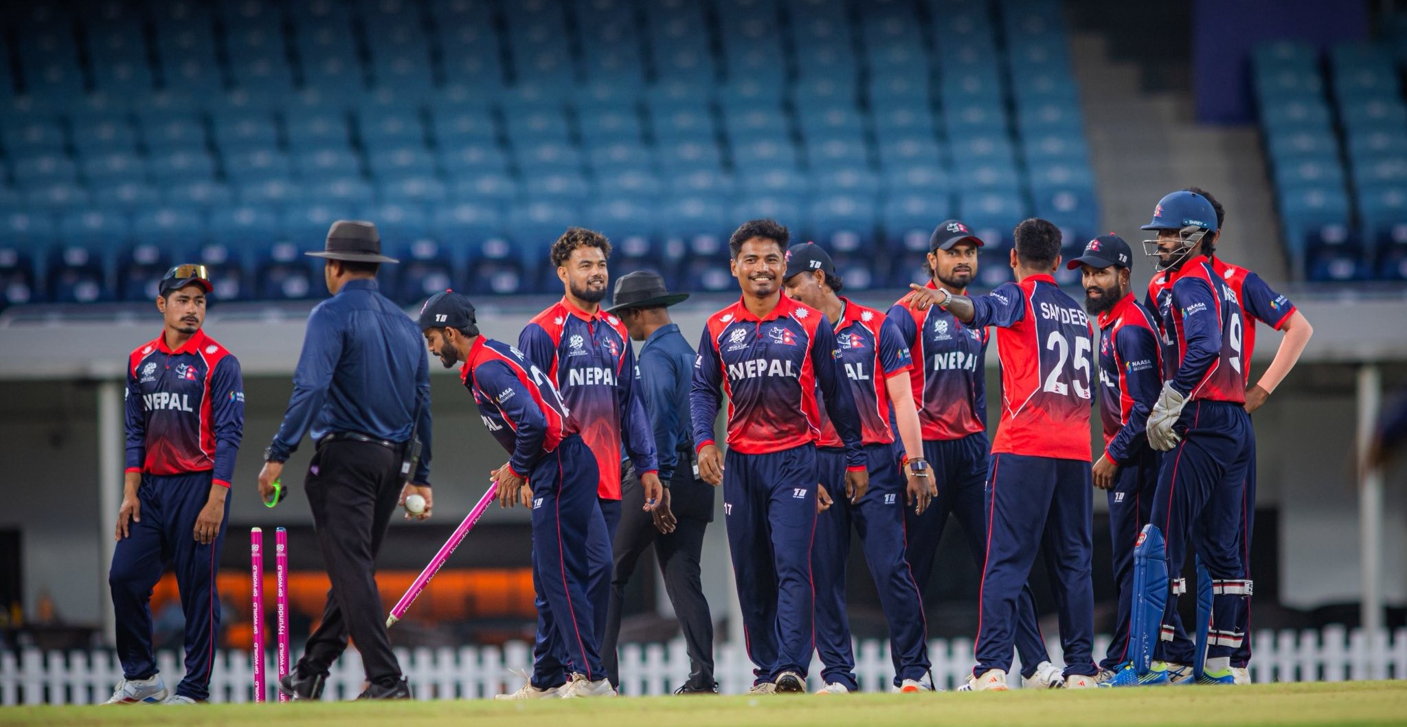 वार्मअफ खेलमा क्यानडासँग भिड्दै नेपाल