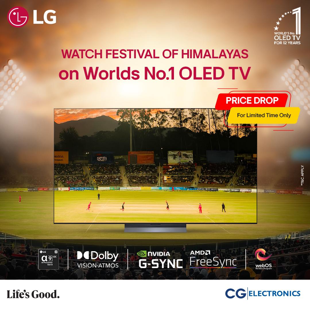 एनपीएलको अवसरमा एलजीको ओलेड टीभीमा विशेष छुट