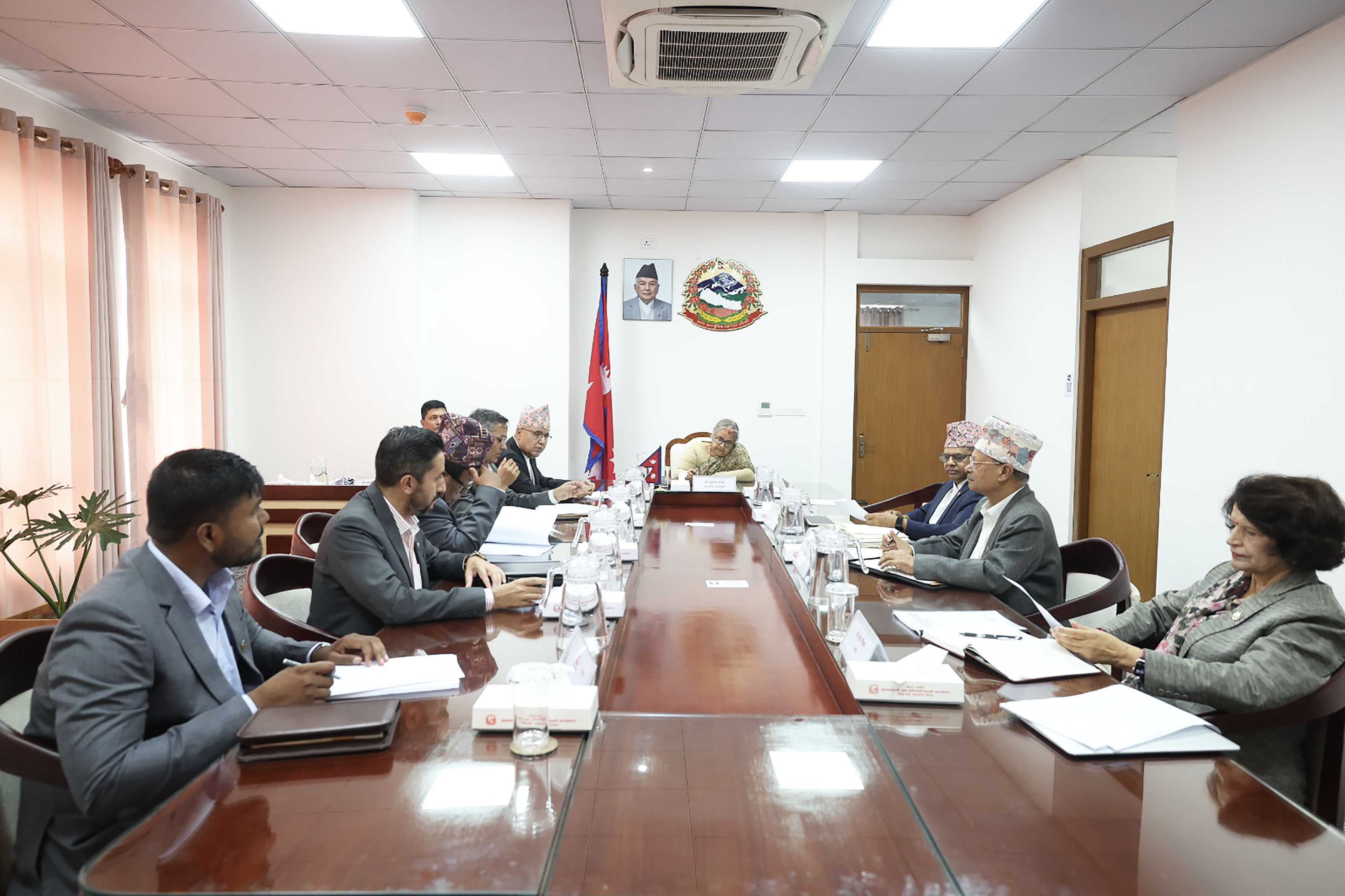 मन्त्रिपरिषद्को निर्णय– माघ १९ मा राष्ट्रियसभा निर्वाचन, राष्ट्रपतिको कतार भ्रमण स्वीकृत