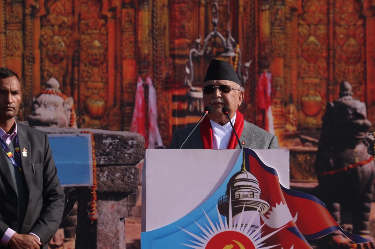 ११औँ महाधिवेशनमा ओलीले सल्लाघारीबाट दिएका ११ सन्देश