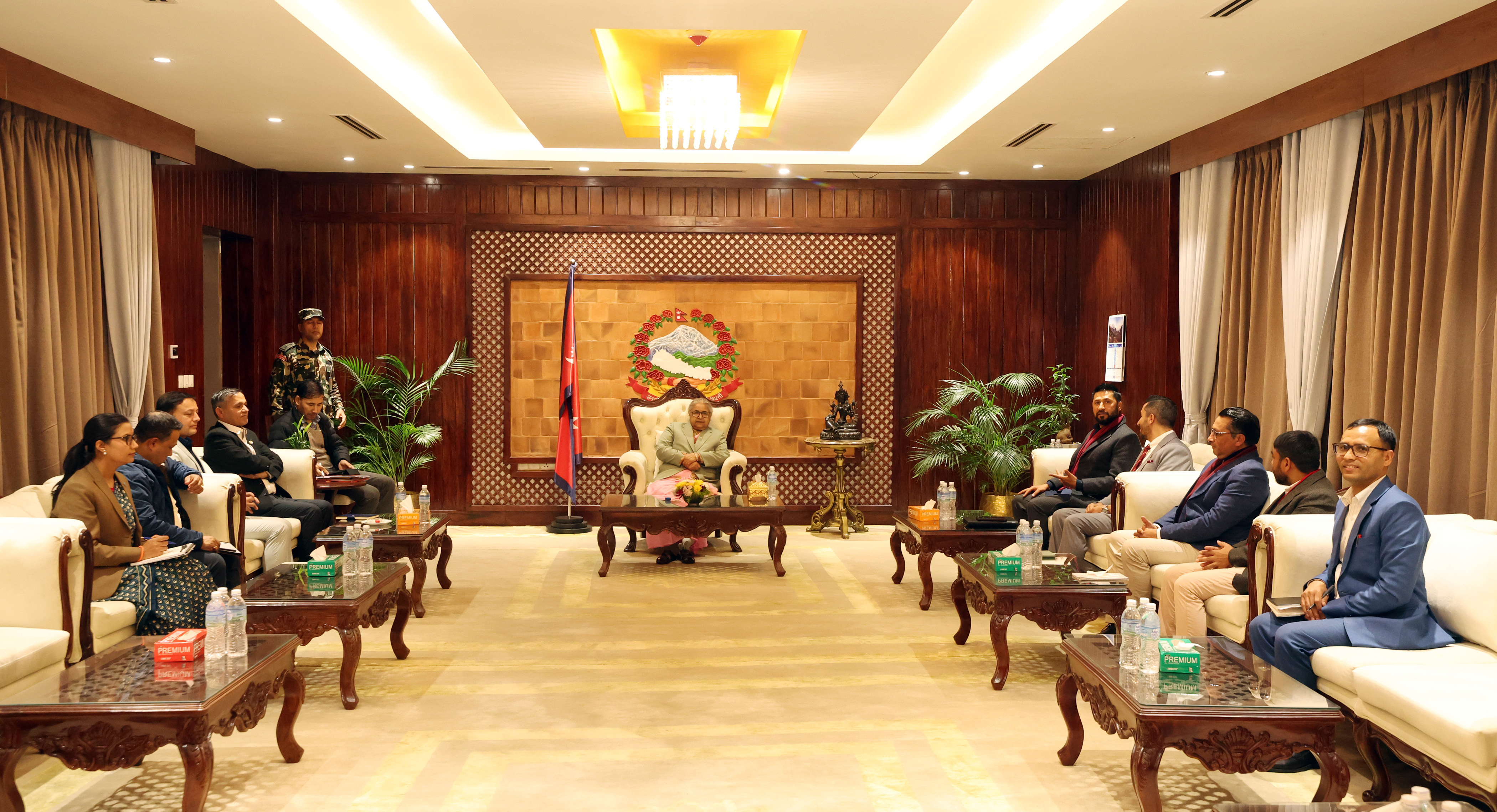 रवि लामिछानेसँग चुनावका विषयमा छलफल भयो: मन्त्री खरेल