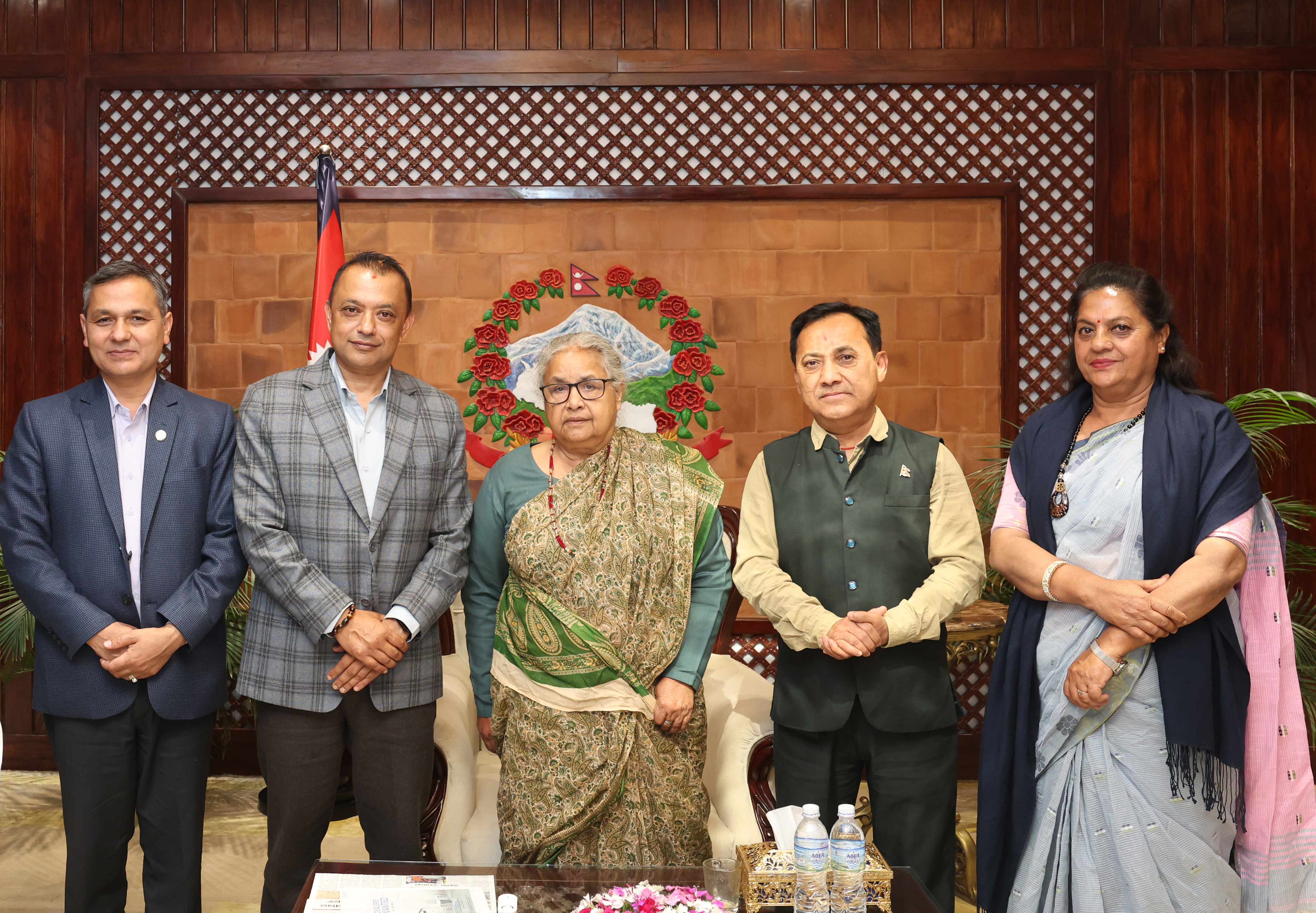 गगन–विश्वसहित कांग्रेस शीर्ष नेता बालुवाटारमा, प्रधानमन्त्री र गृहमन्त्रीसँग छलफल