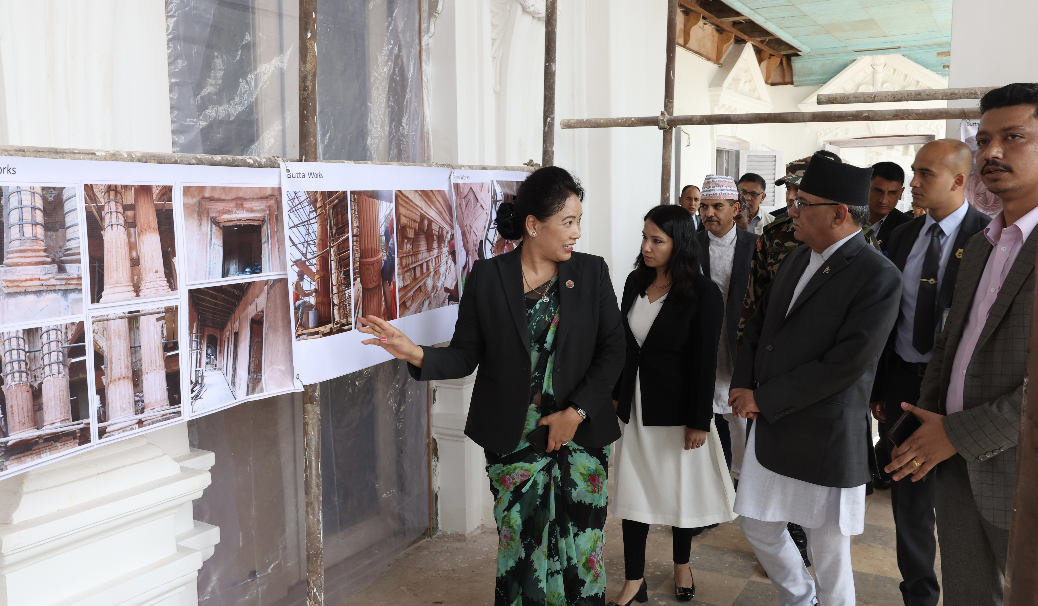 सिंहदरबार रेक्ट्रोफिटको काम छिटो सम्पन्न गर्न प्रधानमन्त्रीको निर्देशन