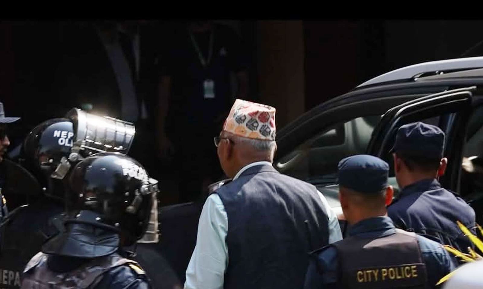 विशेष अदालतमा विष्णु पाैडेल