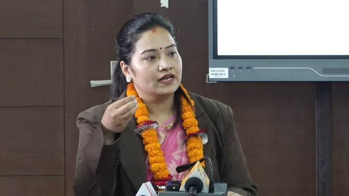 सामान्य प्रशासनमन्त्री प्रतिभा रावल ।