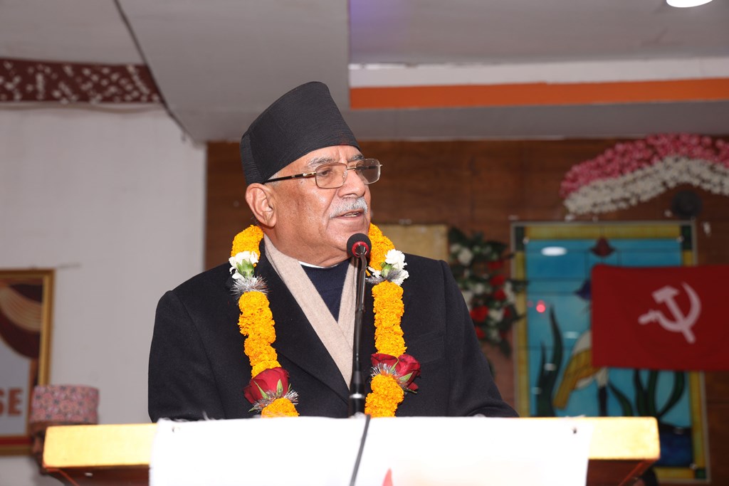पोखरा पुगेर प्रचण्डले भने- चुनाव तोकिएको मितिमै हुन्छ