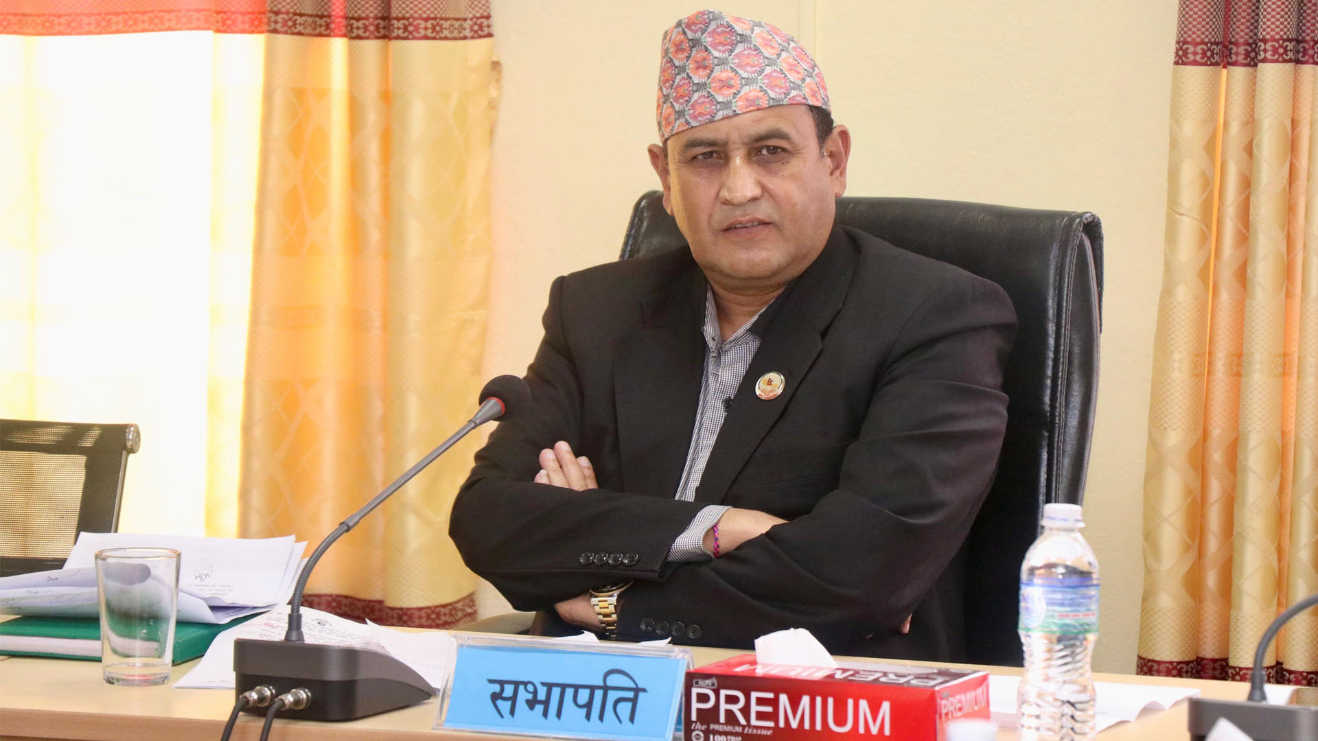 कांग्रेस बैठकमा रामहरि खतिवाडाले भने- नेतृत्वले भने राज्य व्यवस्था समितिको सभापति छोडिदिन्छु