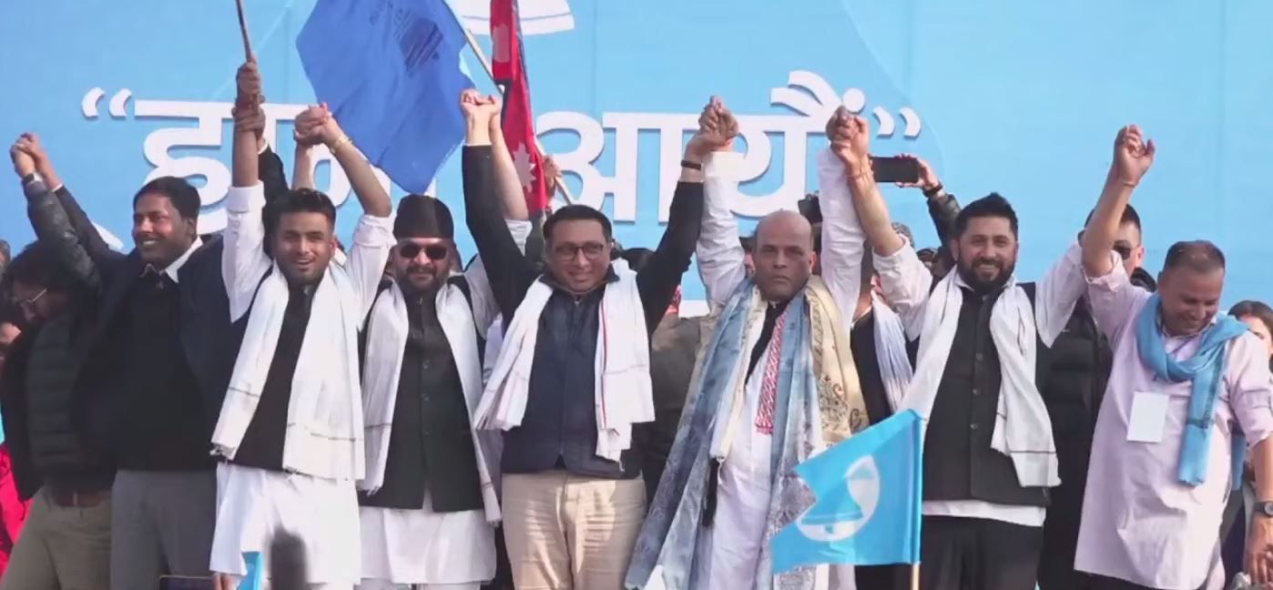 डा. अमरेशकुमार सिंह रास्वपामा प्रवेश 