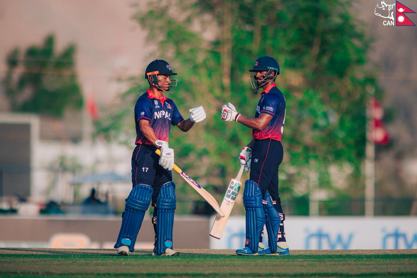 यूएईविरुद्ध रोहित पौडेलको अर्धशतक पूरा