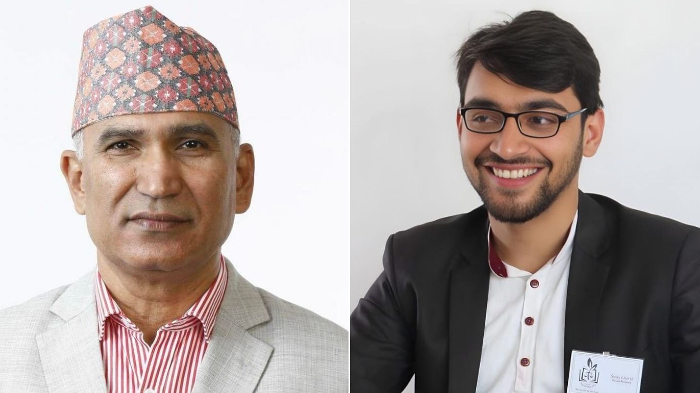 रुपन्देही-२ मा पूर्वअर्थमन्त्री पाैडेललाई पछि पार्दै रास्वपाका खरेल भारी मतले अगाडि