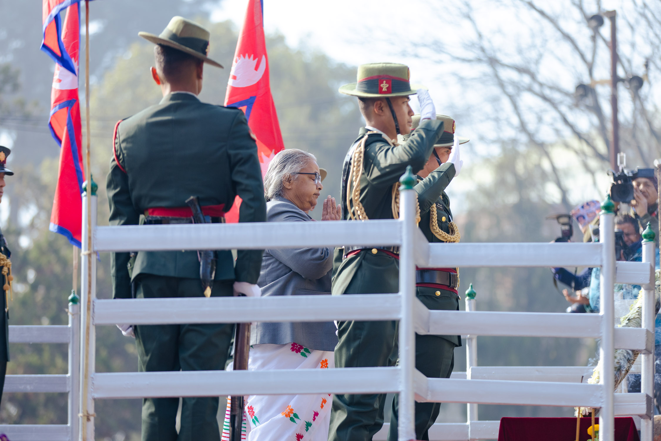 लैनचौरस्थित शहीद पार्कमा यसरी मनाइयो शहीद दिवस (तस्वीरहरू)