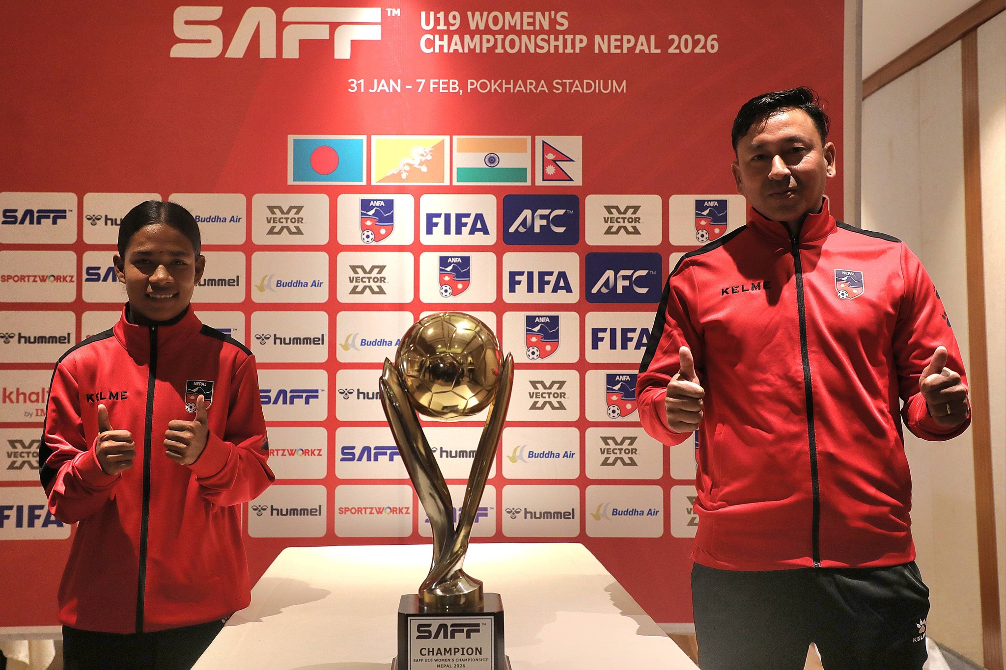 यू– १९ साफ महिला च्याम्पियनसिप आजदेखि, नेपाल भारतसँग भिड्दै