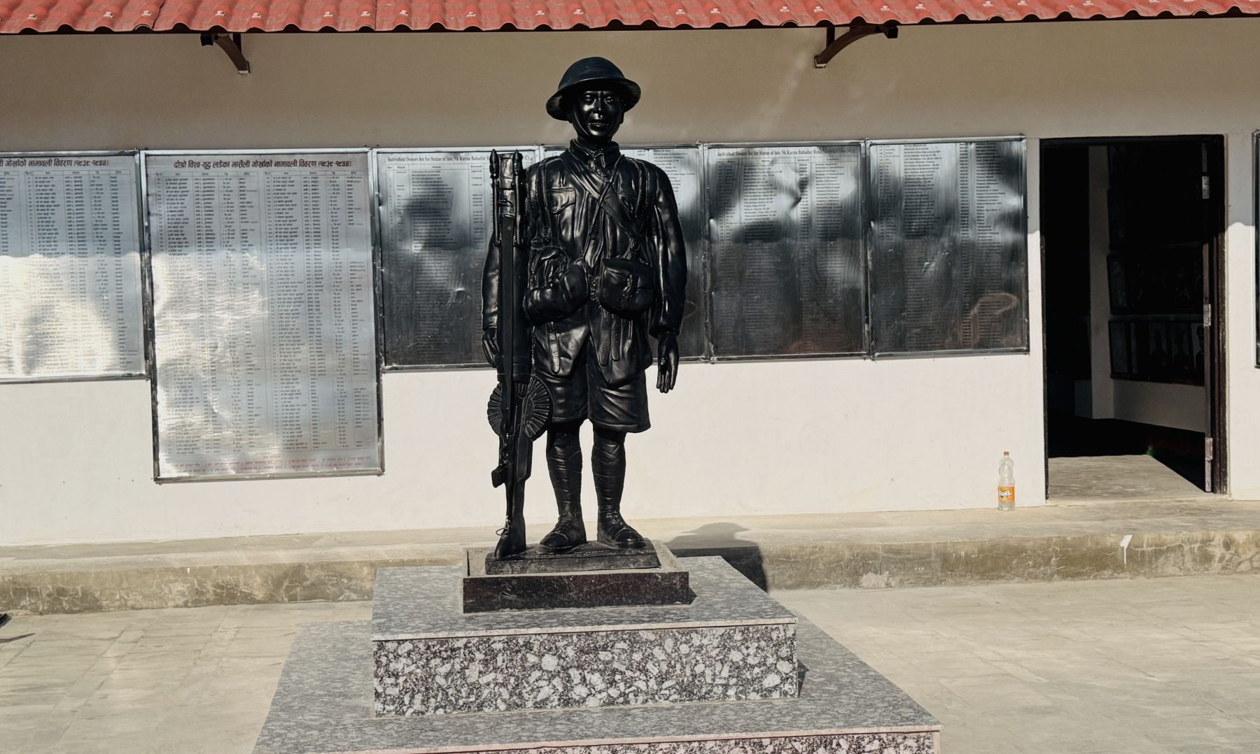 गुल्मीको भार्सेमा व्यक्तिगत लगानीमा भिक्टोरिया क्रस विजेता रानाको सालिक निर्माण