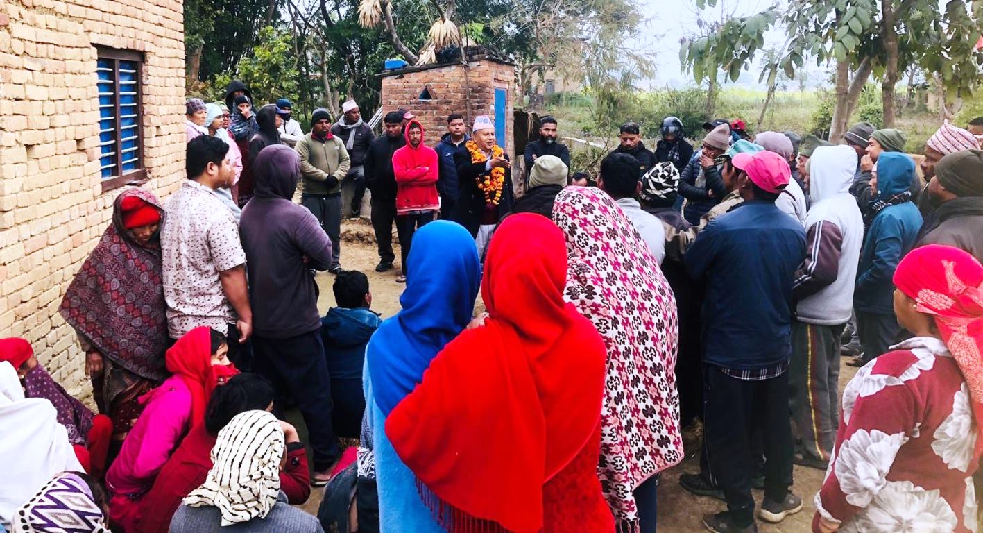'कालोपत्रे सडक घरआँगनसम्मै पुगिसकेको छ, अब सामुदायिक भवन, खानेपानी र सिँचाइका समस्यामा ध्यान दिनुस्'