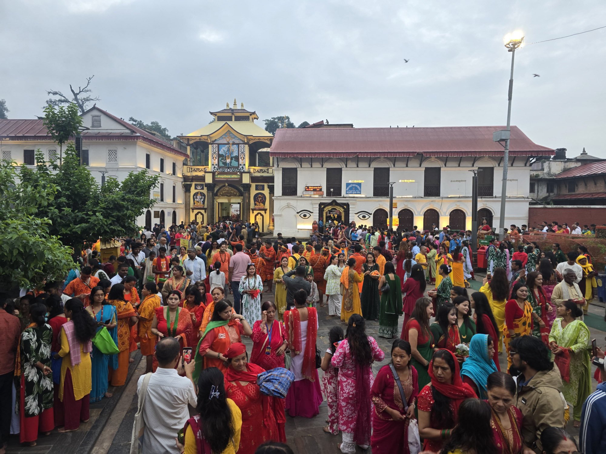 साउनको पहिलो सोमबार: पशुपतिनाथमा व्रतालुकाे घुइँचाे (तस्वीरहरू)