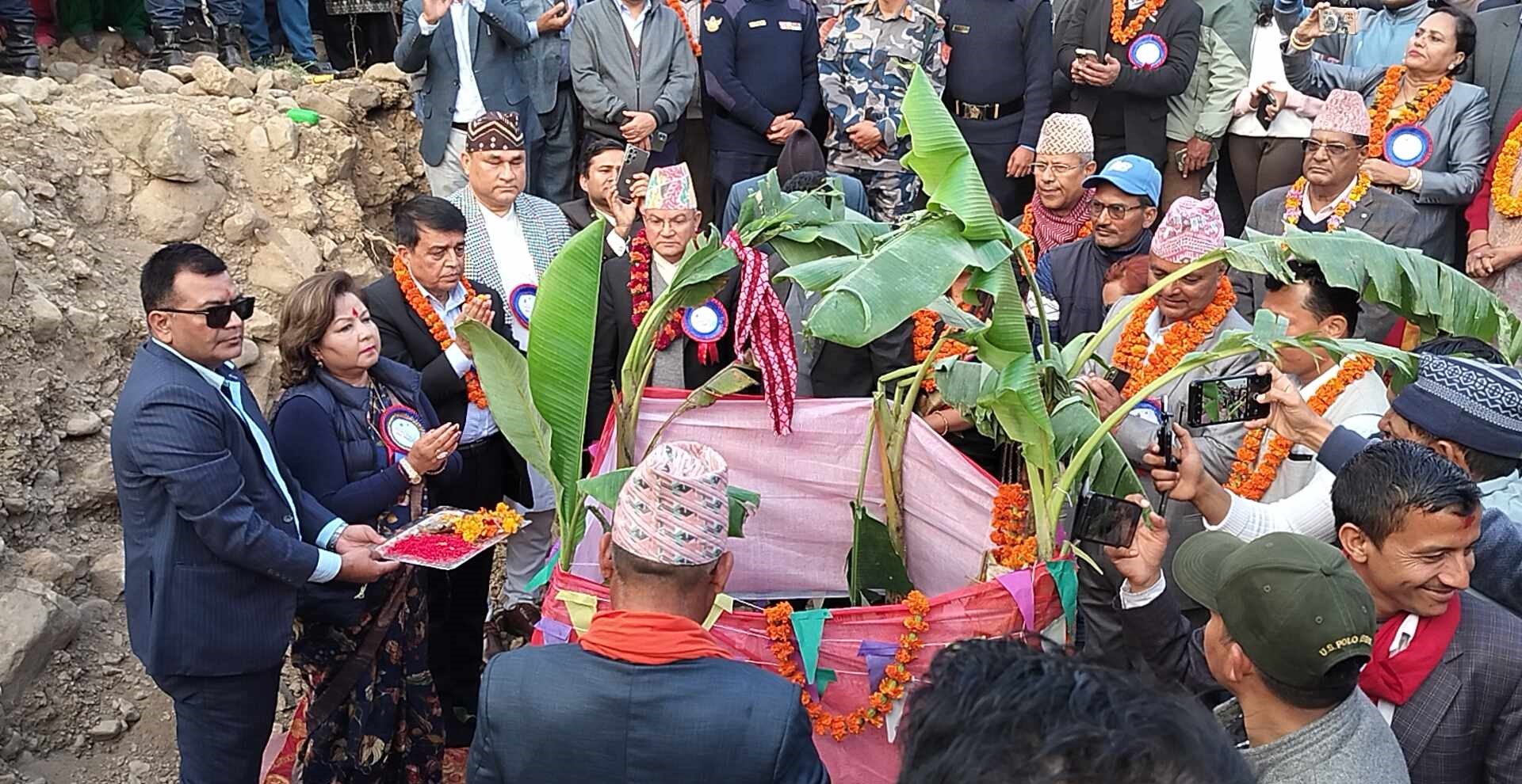 कैलालीमा जालपादेवी केबलकारको शिलान्यास, सात अर्ब लागत